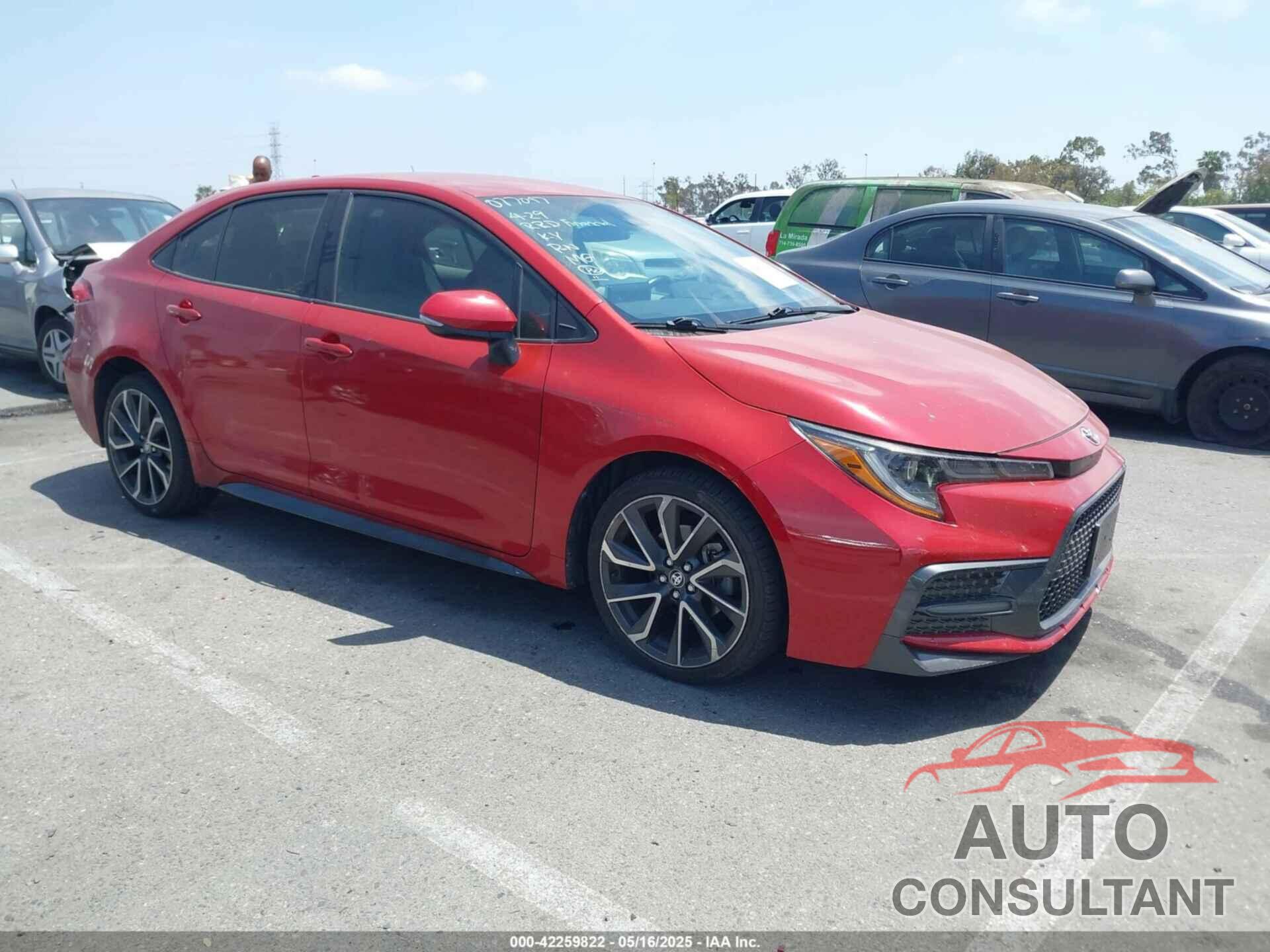 TOYOTA COROLLA 2021 - JTDS4MCE8MJ077047