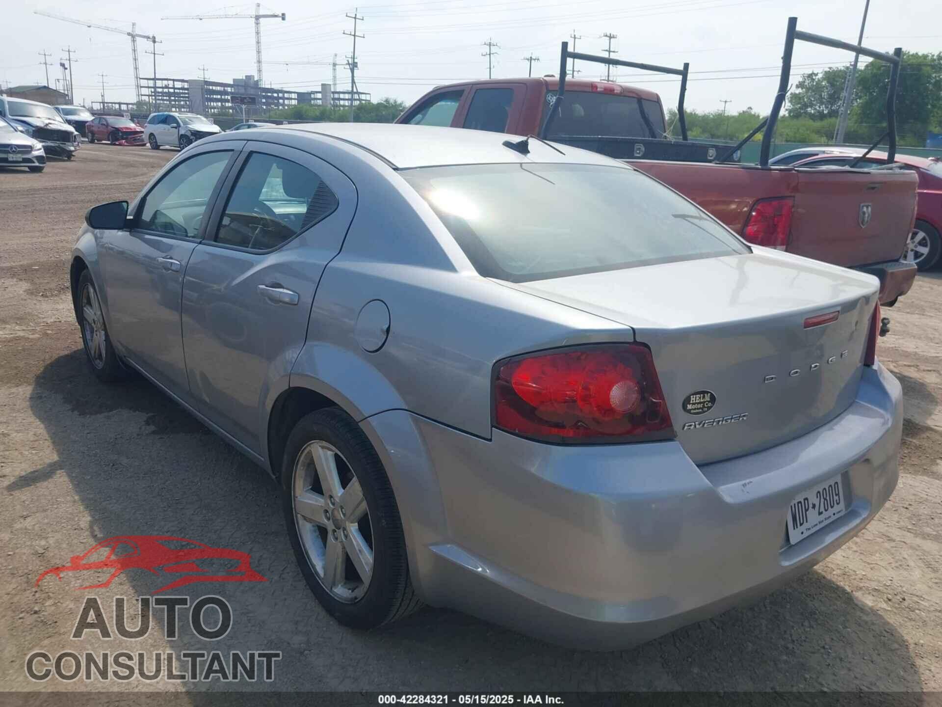 DODGE AVENGER 2013 - 1C3CDZAB1DN537284