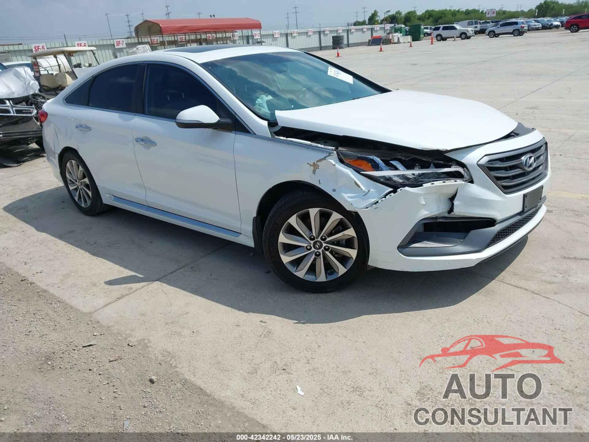 HYUNDAI SONATA 2017 - 5NPE34AF1HH570661