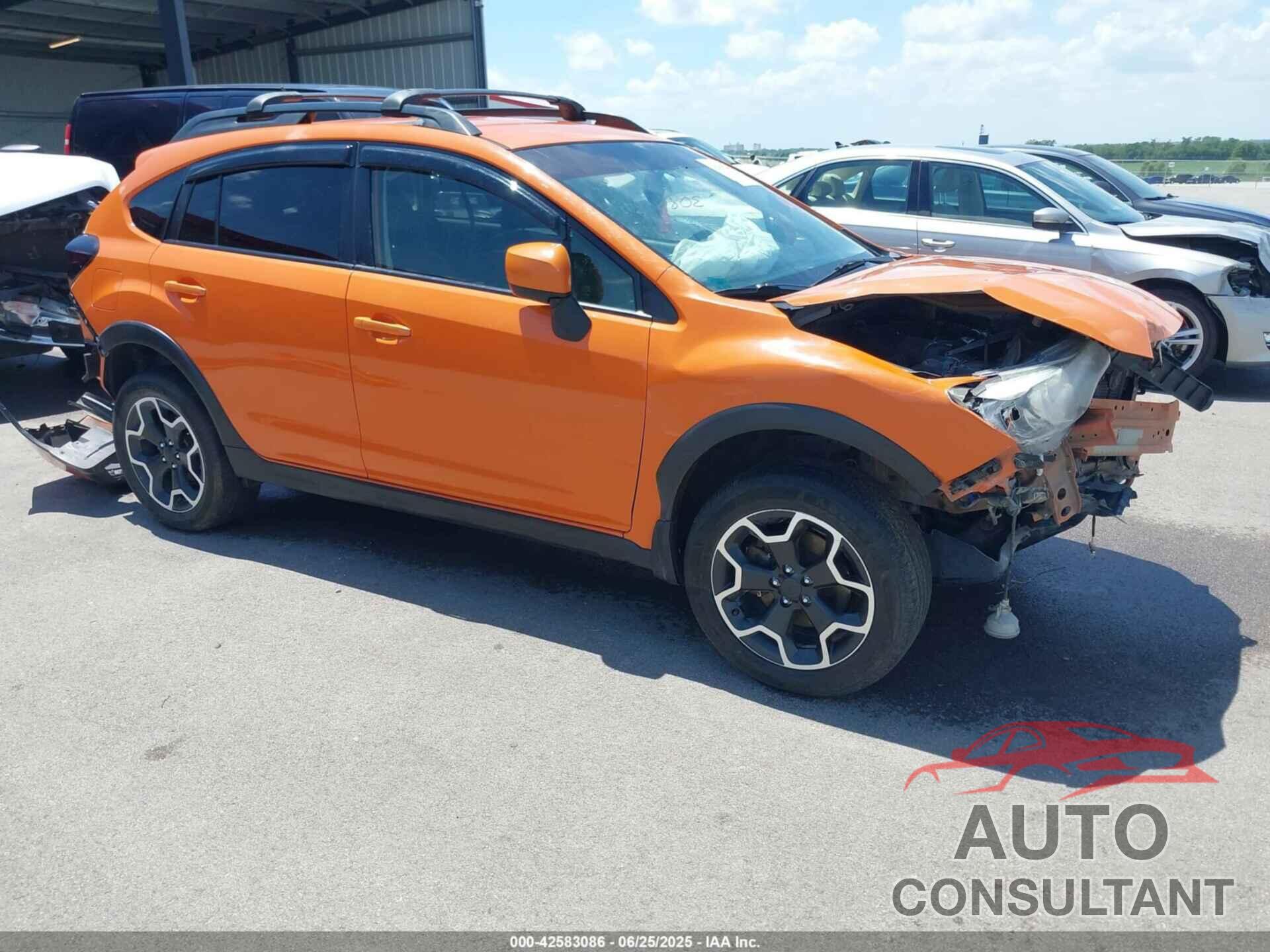 SUBARU XV CROSSTREK 2013 - JF2GPAGCXD2820548