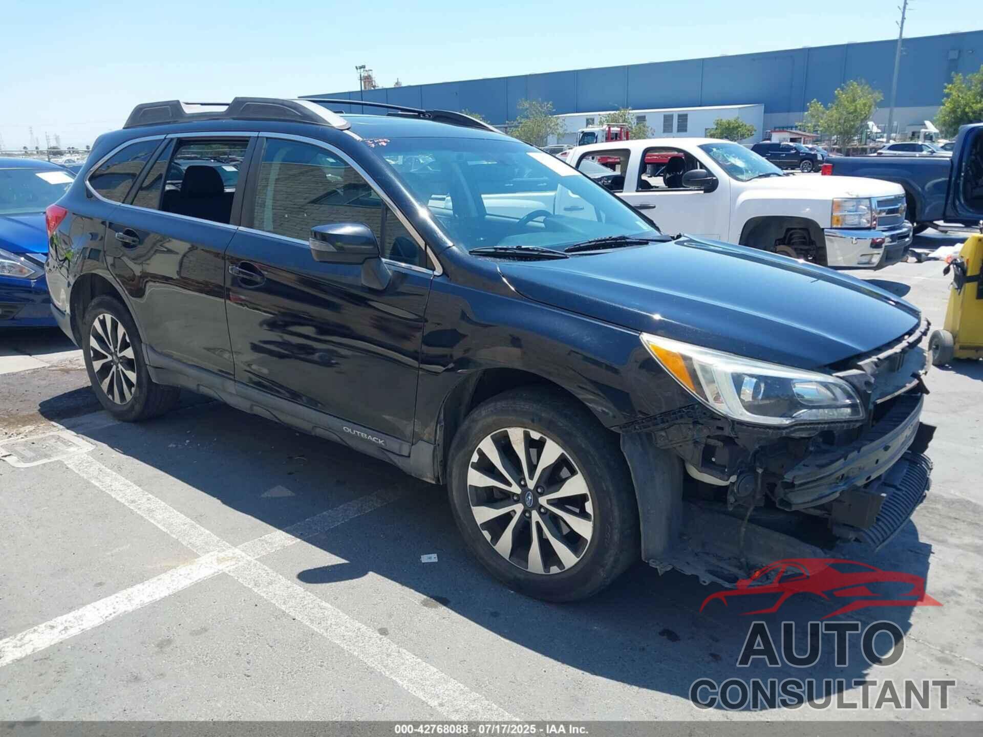 SUBARU OUTBACK 2015 - 4S4BSENCXF3227928