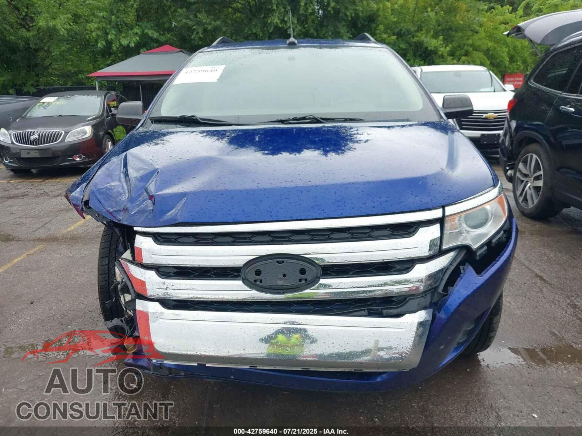 FORD EDGE 2013 - 2FMDK3GC2DBB74309