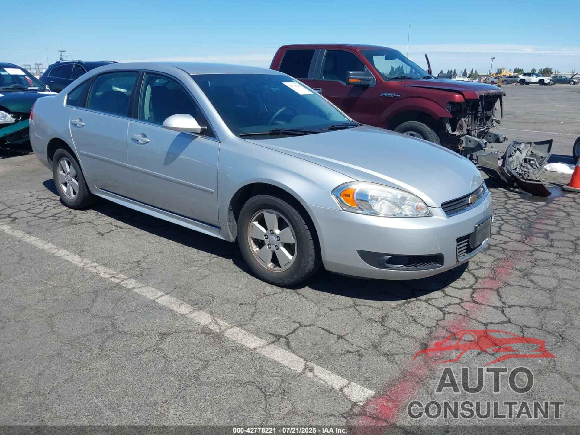 CHEVROLET IMPALA 2010 - 2G1WB5EN3A1175668