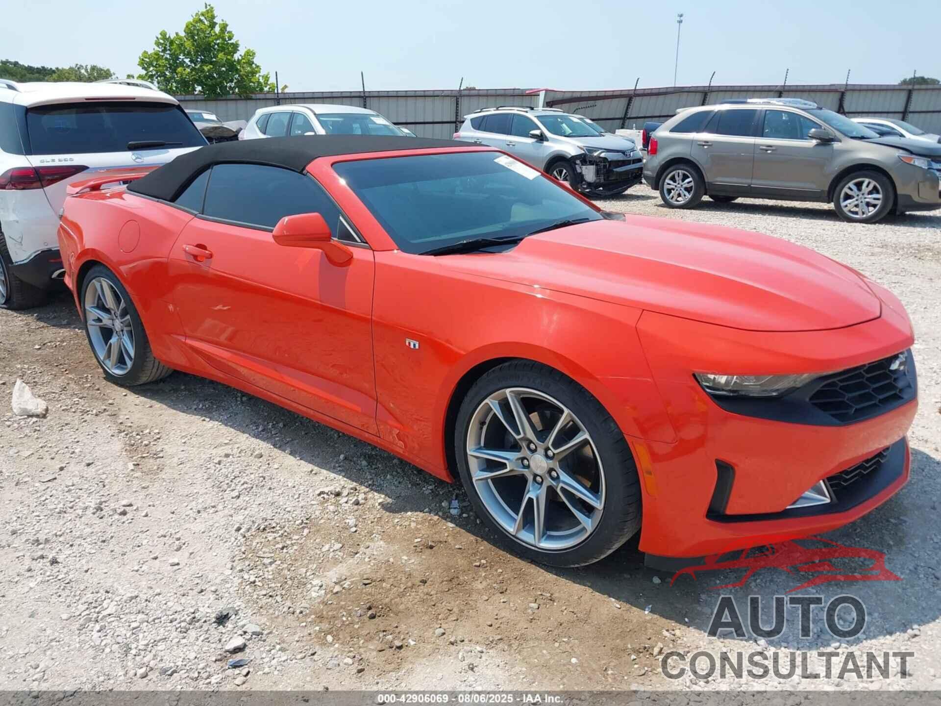 CHEVROLET CAMARO 2019 - 1G1FD3DS5K0129908