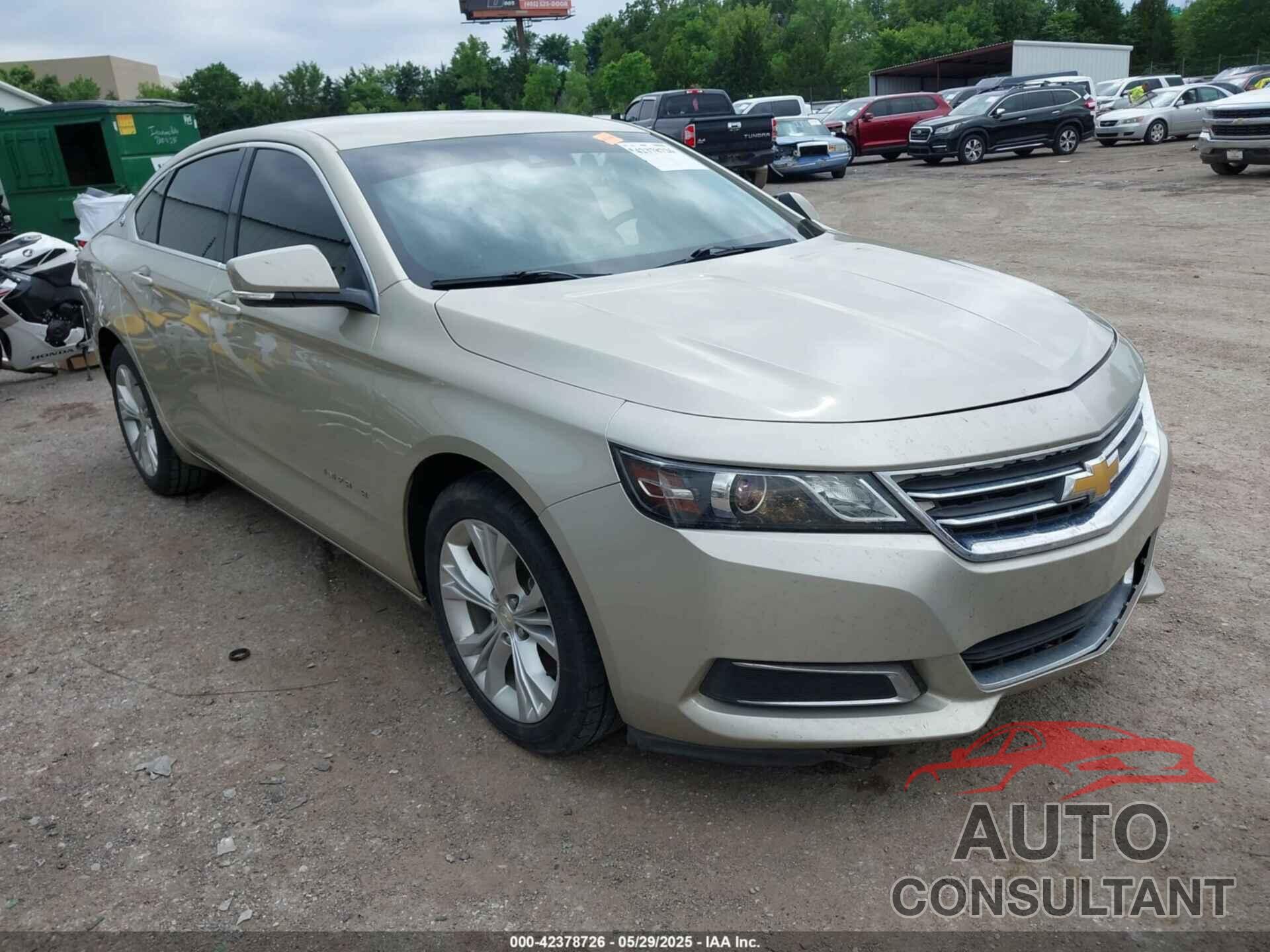 CHEVROLET IMPALA 2015 - 2G1125S32F9134809