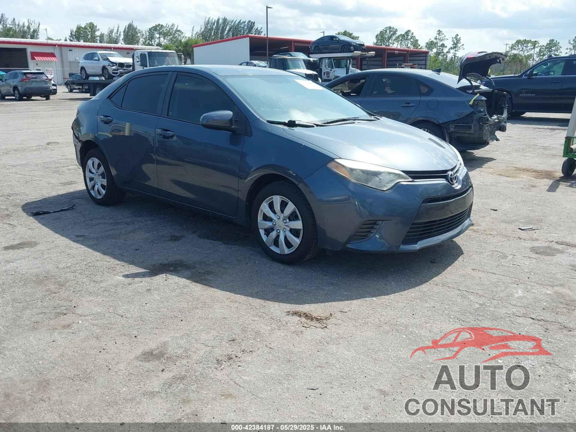 TOYOTA COROLLA 2016 - 5YFBURHE7GP552550
