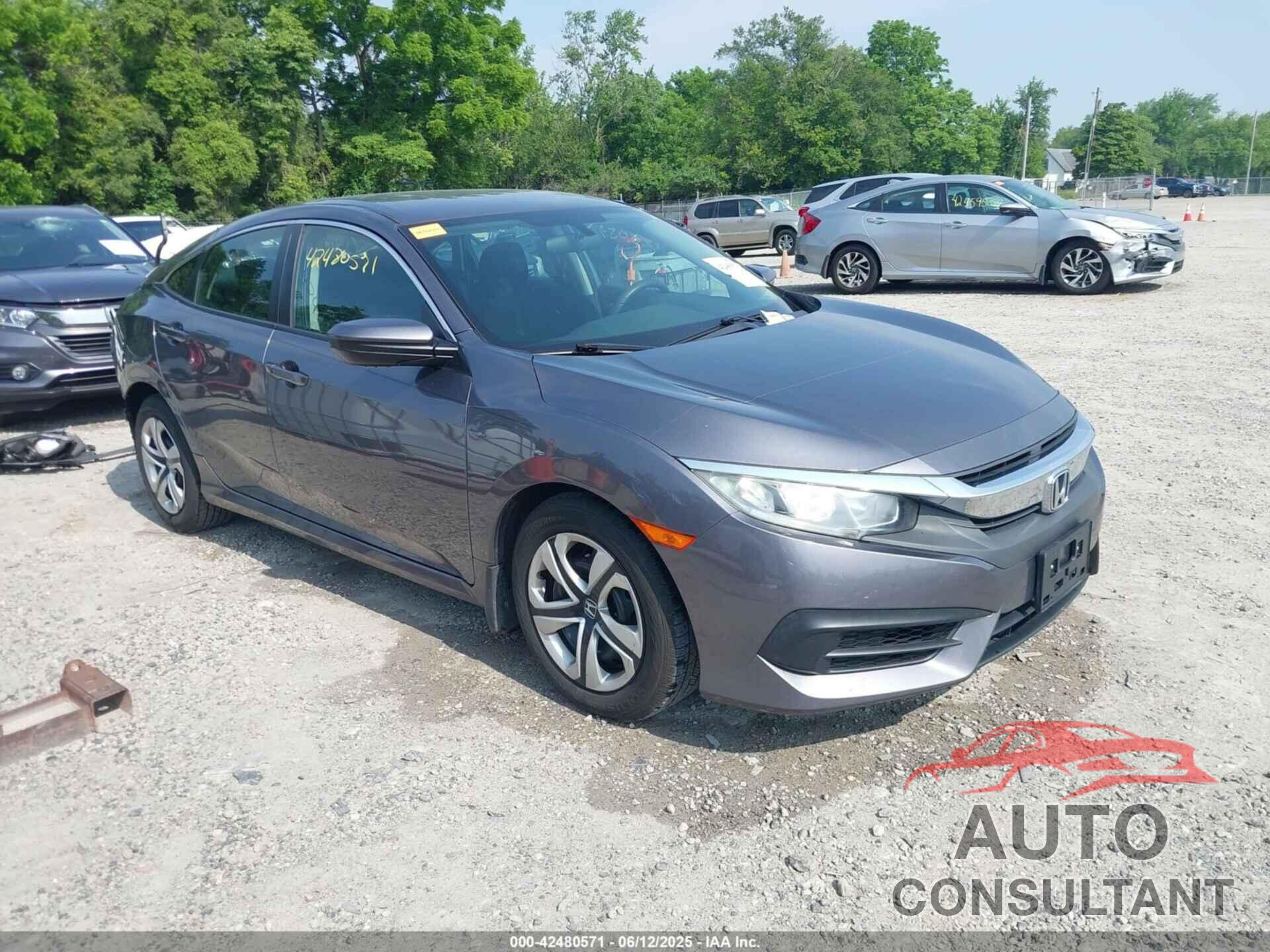 HONDA CIVIC 2018 - 19XFC2F54JE021426