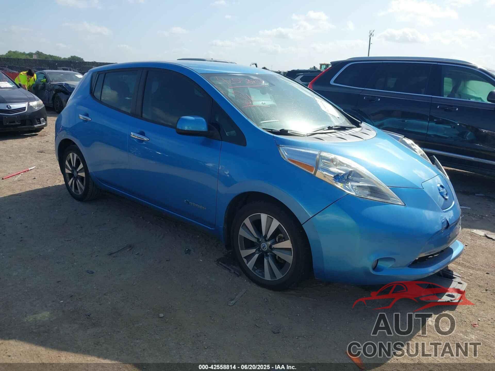 NISSAN LEAF 2013 - 1N4AZ0CP8DC406797