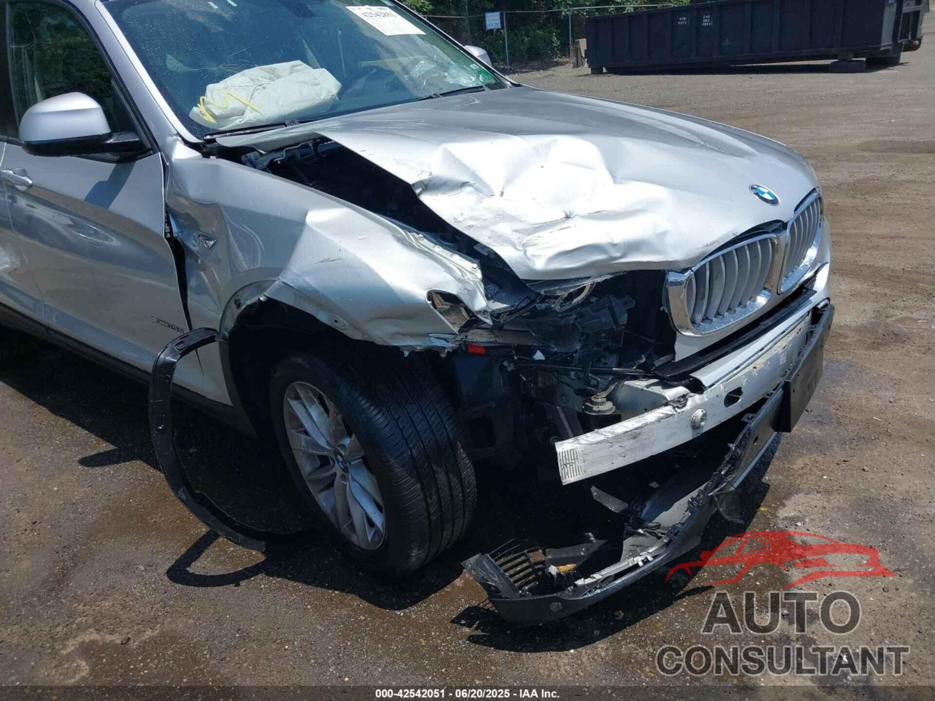 BMW X3 2015 - 5UXWX9C57F0D54934