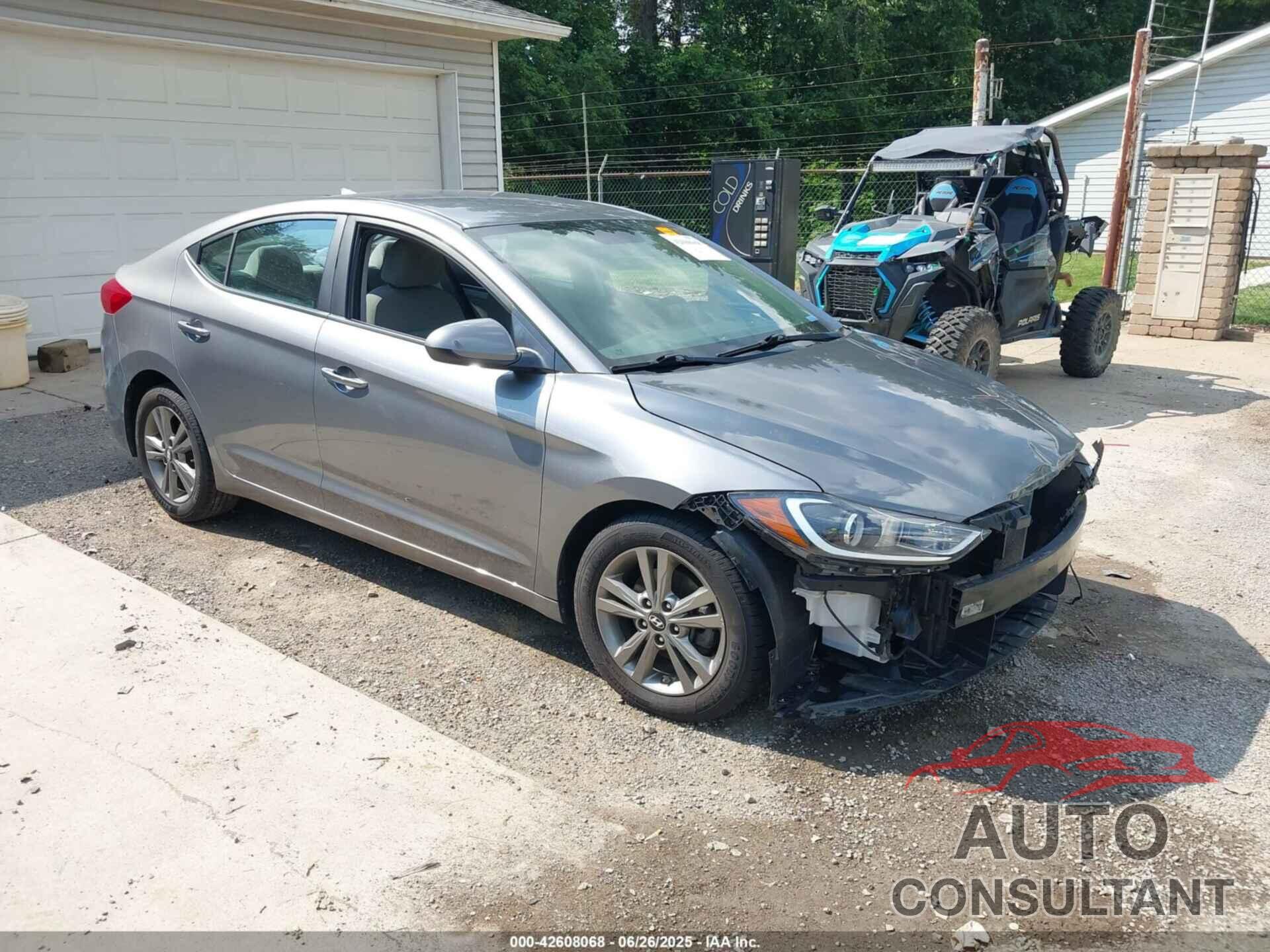 HYUNDAI ELANTRA 2018 - 5NPD84LFXJH244759