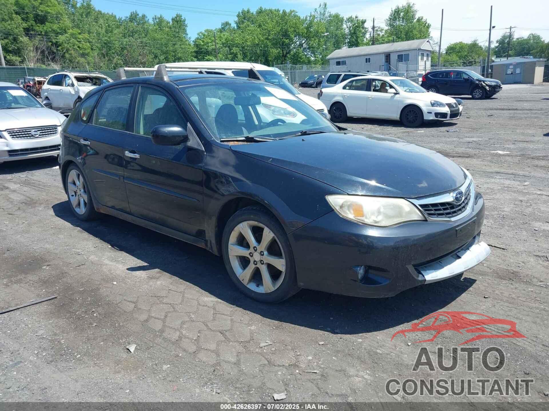 SUBARU IMPREZA OUTBACK SPORT 2009 - JF1GH63619H816908