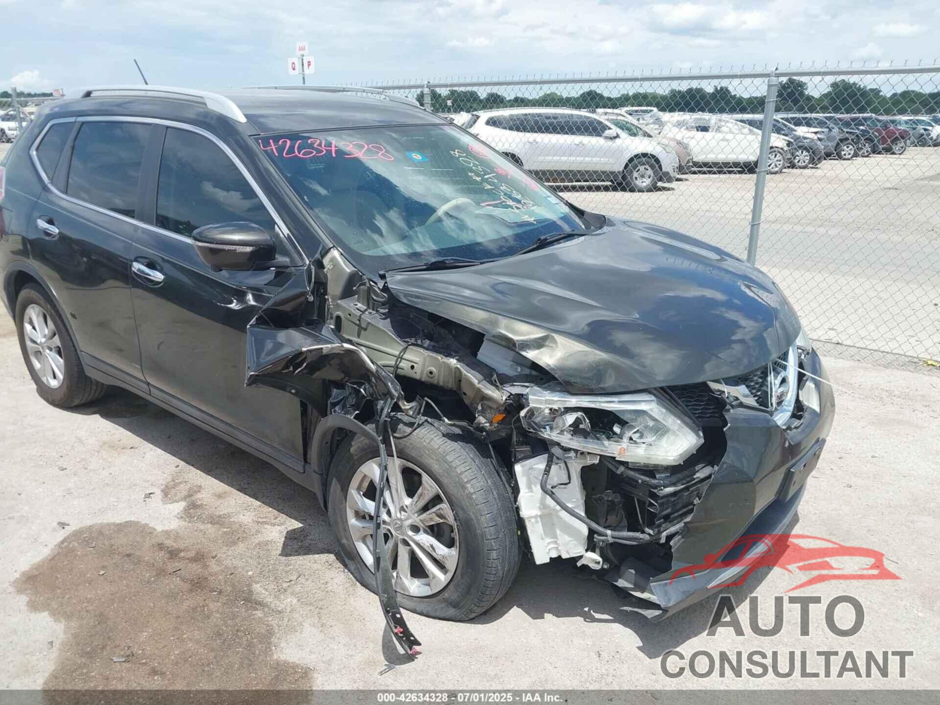 NISSAN ROGUE 2015 - 5N1AT2MT3FC869819