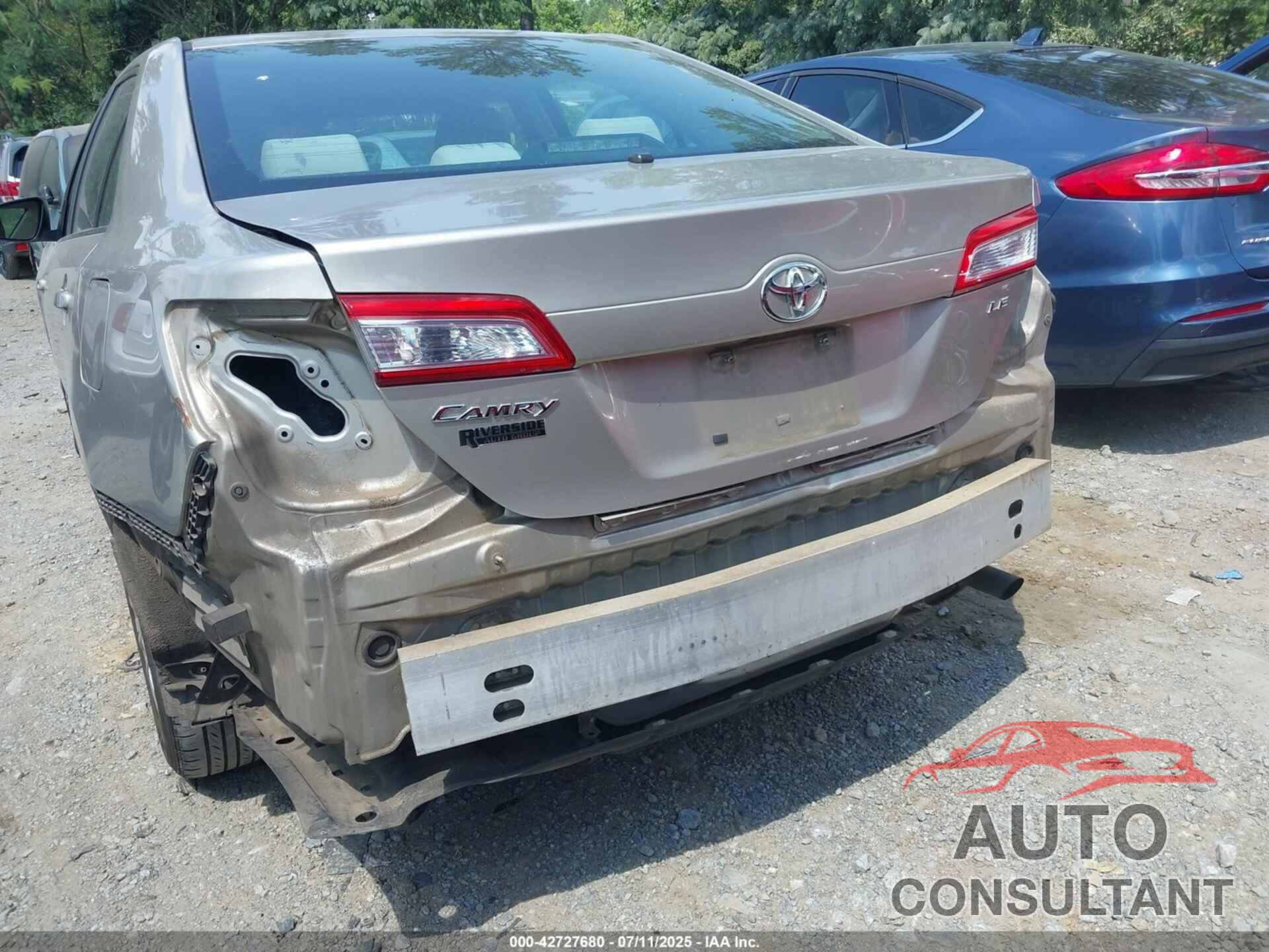 TOYOTA CAMRY 2013 - 4T1BF1FK2DU702224