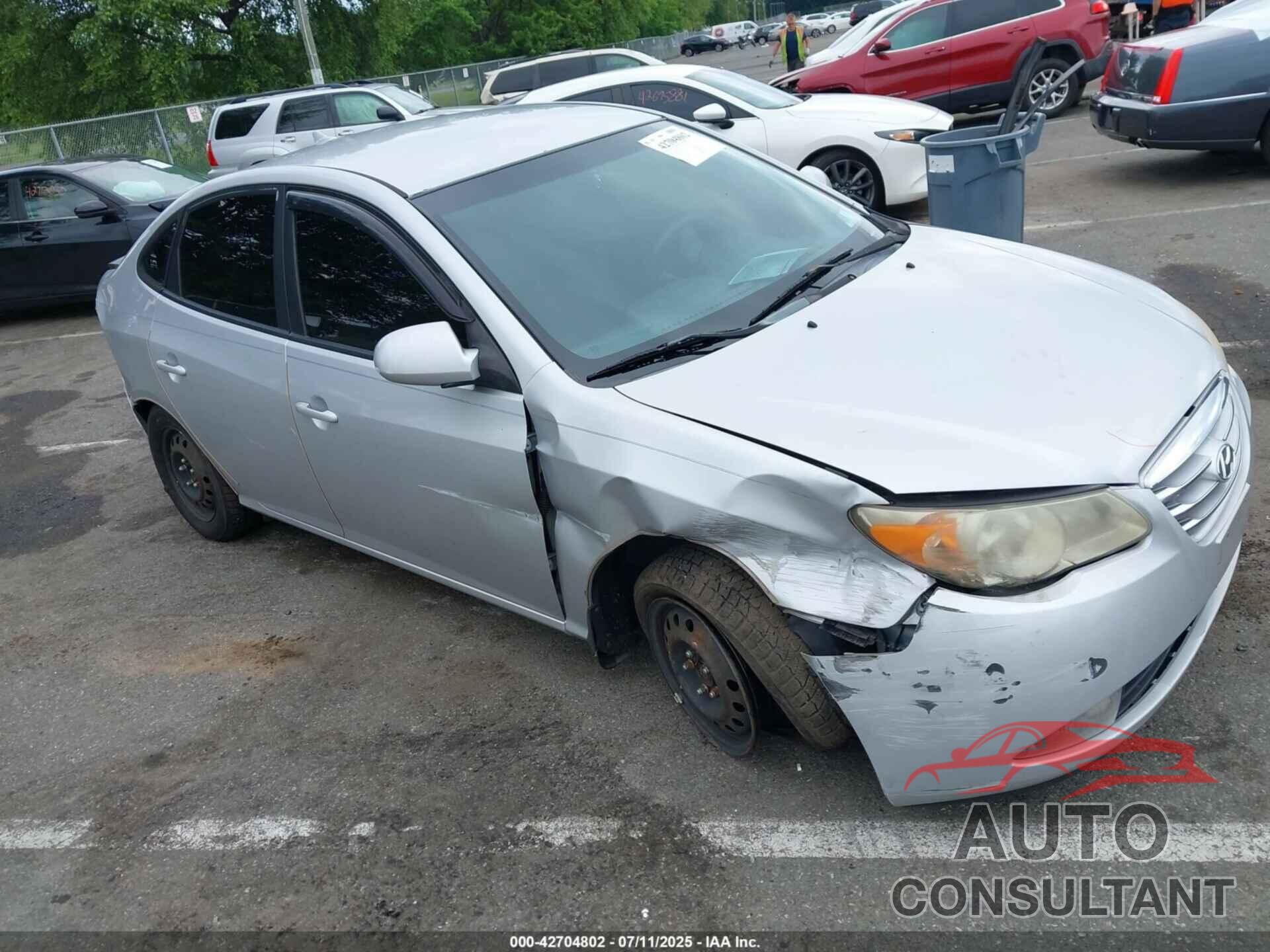 HYUNDAI ELANTRA 2010 - KMHDU4AD7AU845092