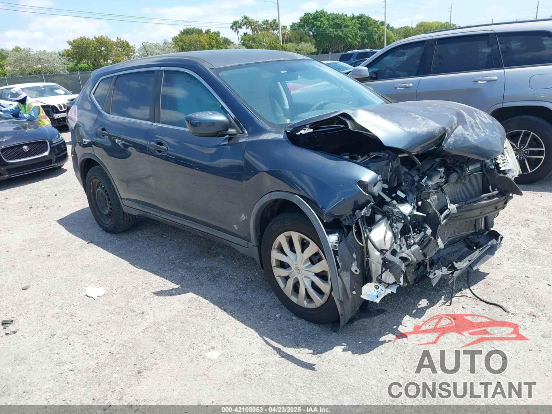 NISSAN ROGUE 2016 - KNMAT2MT2GP607188