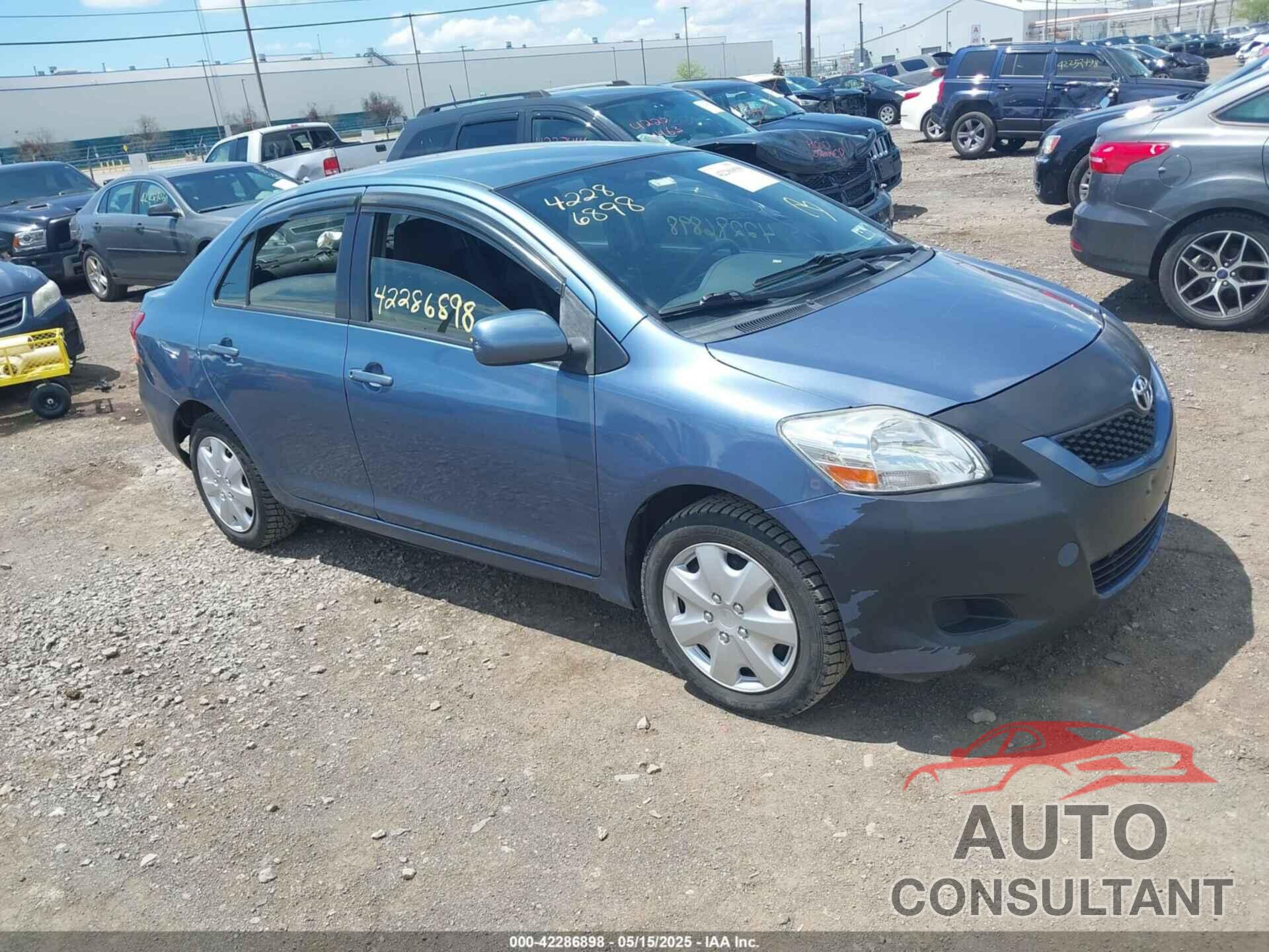TOYOTA YARIS 2012 - JTDBT4K36CL035904