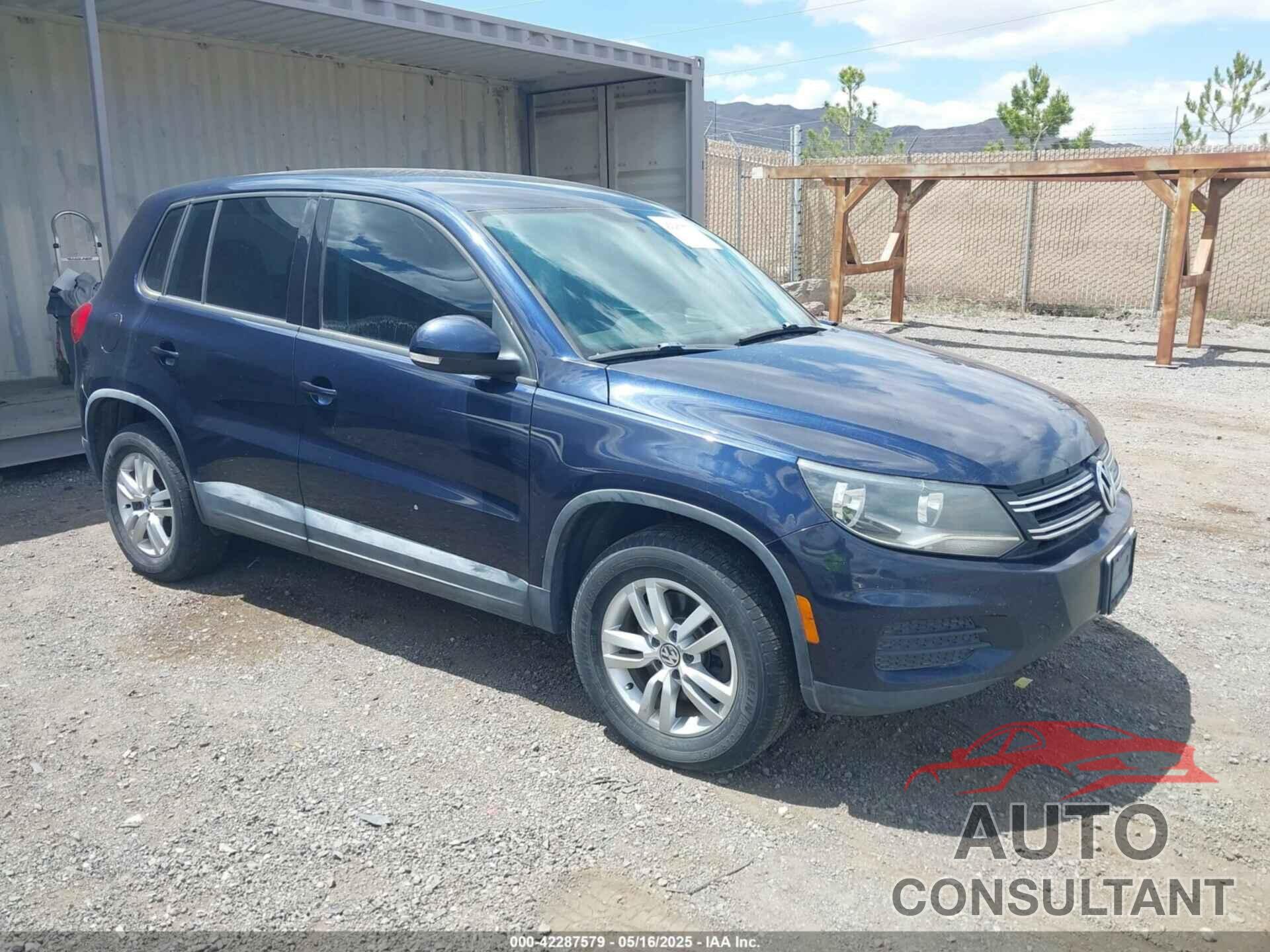 VOLKSWAGEN TIGUAN 2013 - WVGAV3AX1DW560501