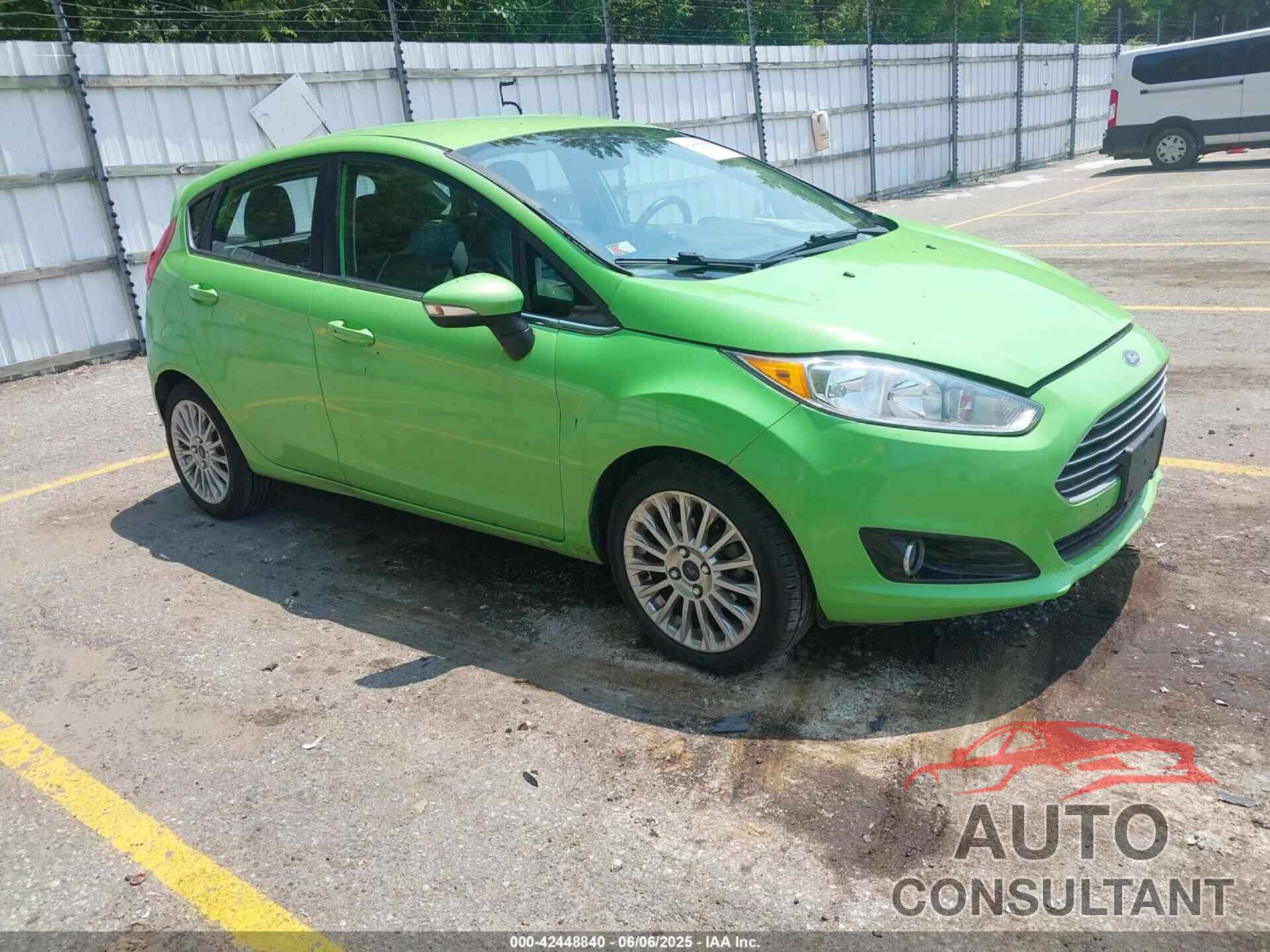 FORD FIESTA 2014 - 3FADP4FJ7EM203322