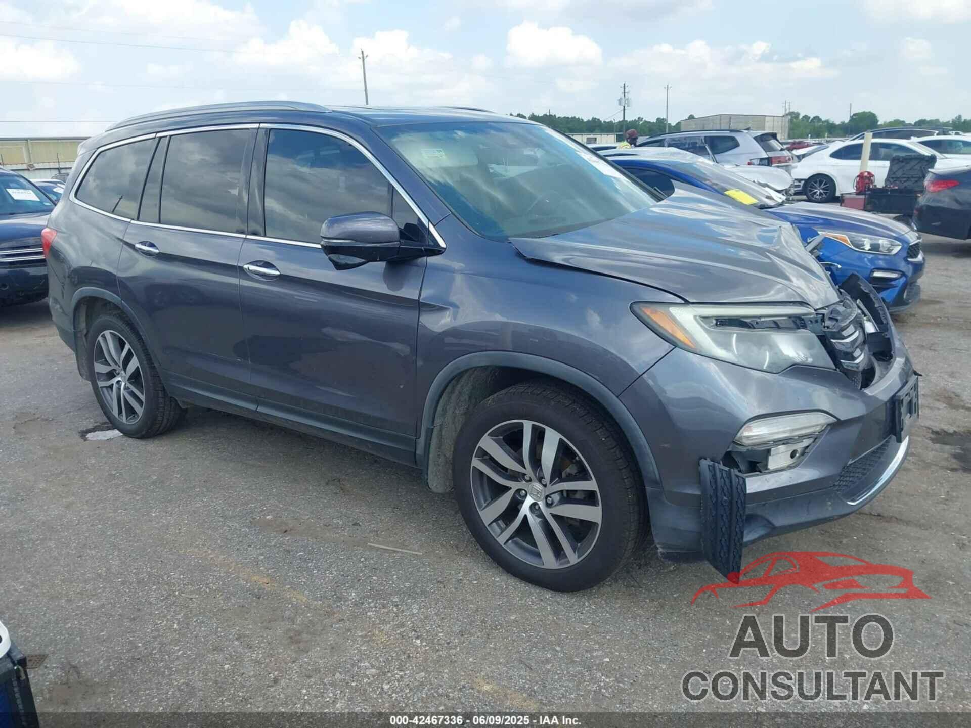 HONDA PILOT 2016 - 5FNYF5H98GB057401