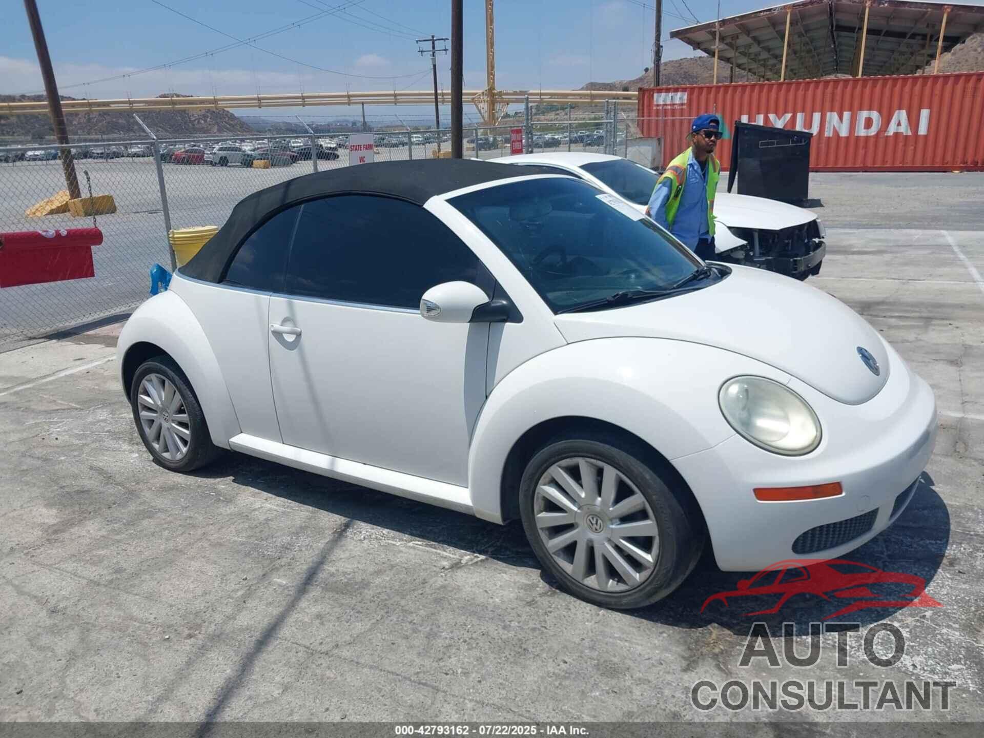 VOLKSWAGEN NEW BEETLE 2009 - 3VWRF31Y29M408793