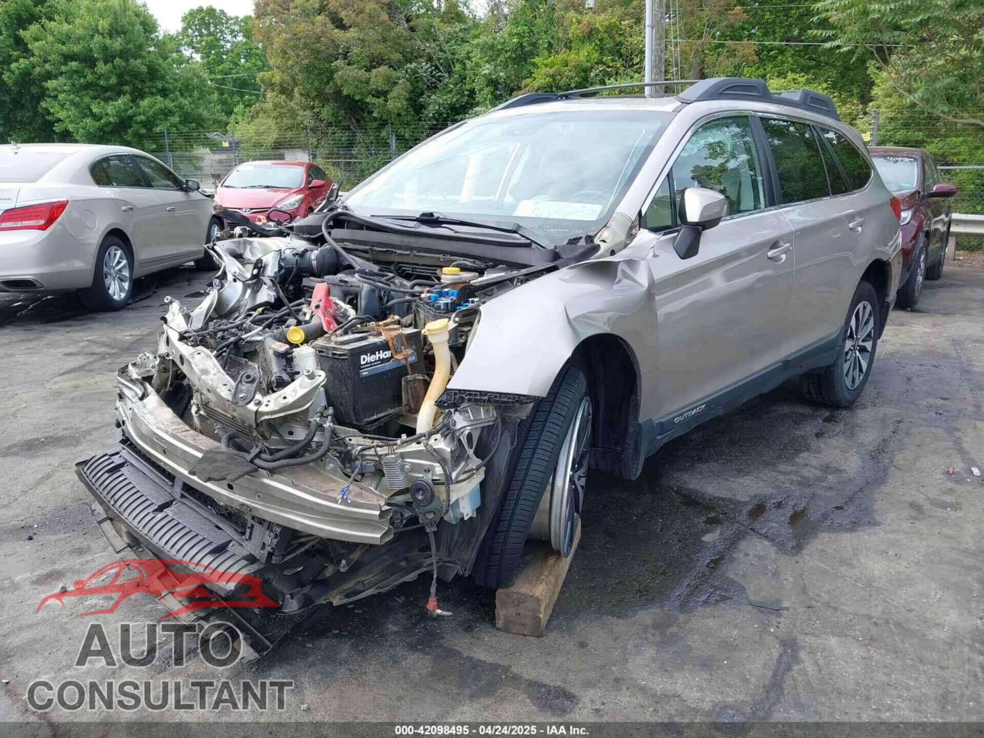 SUBARU OUTBACK 2015 - 4S4BSBNC9F3351395