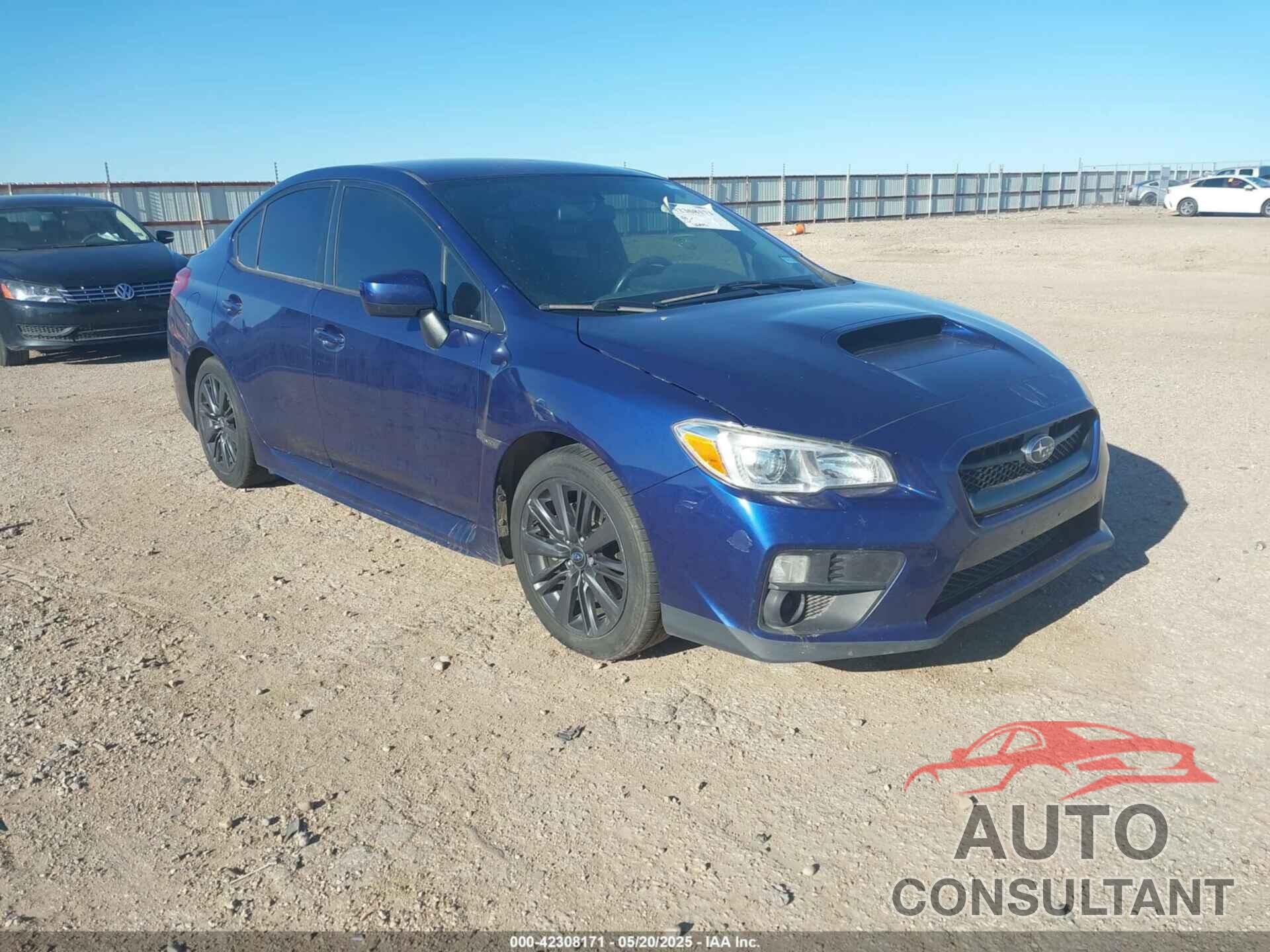 SUBARU WRX 2017 - JF1VA1B67H9821281