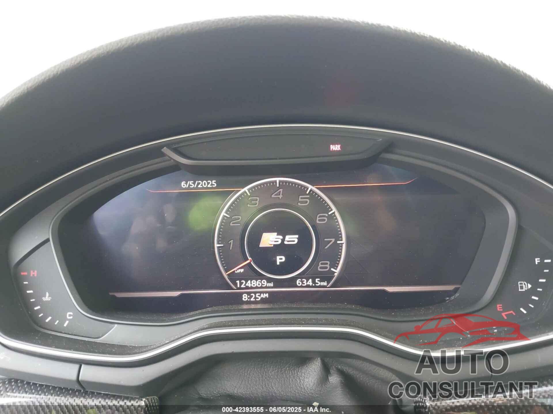 AUDI S5 2018 - WAUC4CF5XJA061953