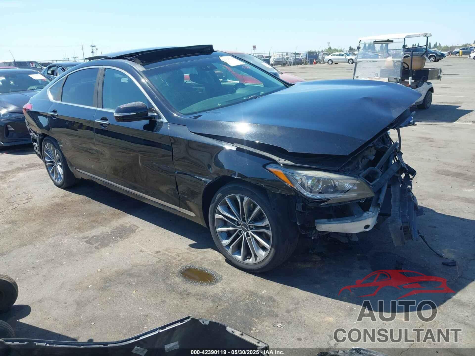 HYUNDAI GENESIS 2016 - KMHGN4JE3GU134405