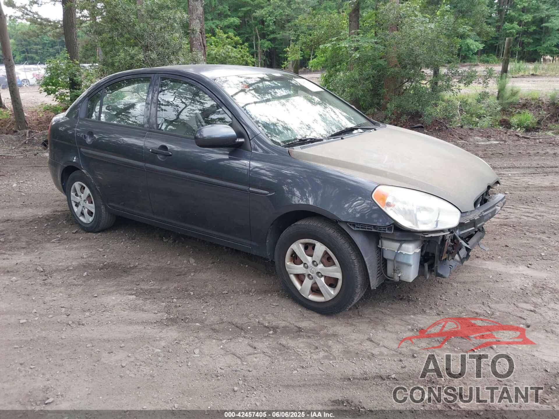 HYUNDAI ACCENT 2010 - KMHCN4AC8AU463489