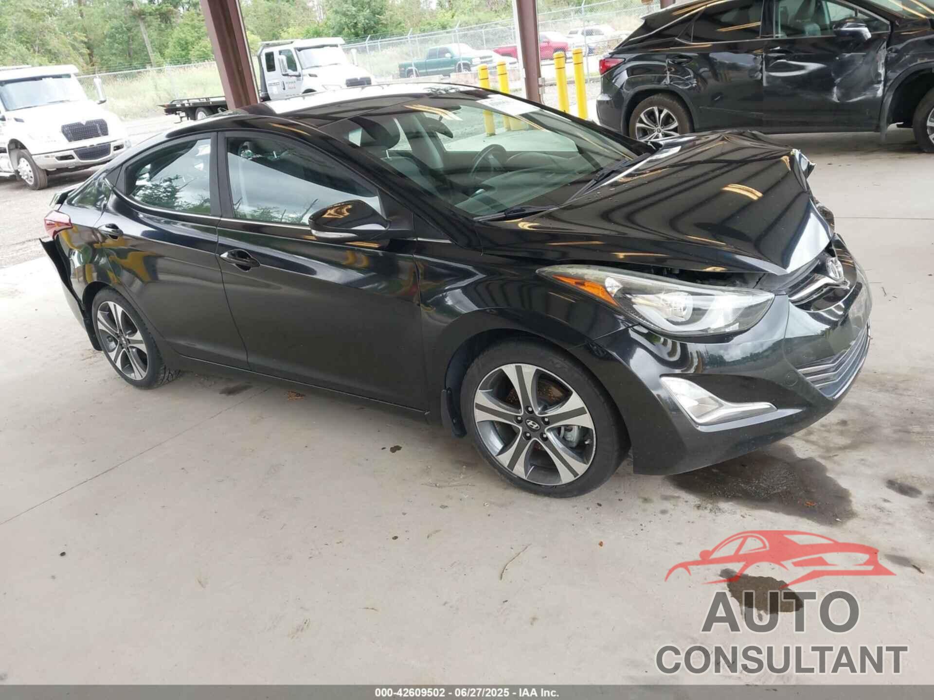 HYUNDAI ELANTRA 2016 - KMHDH4AH7GU488528