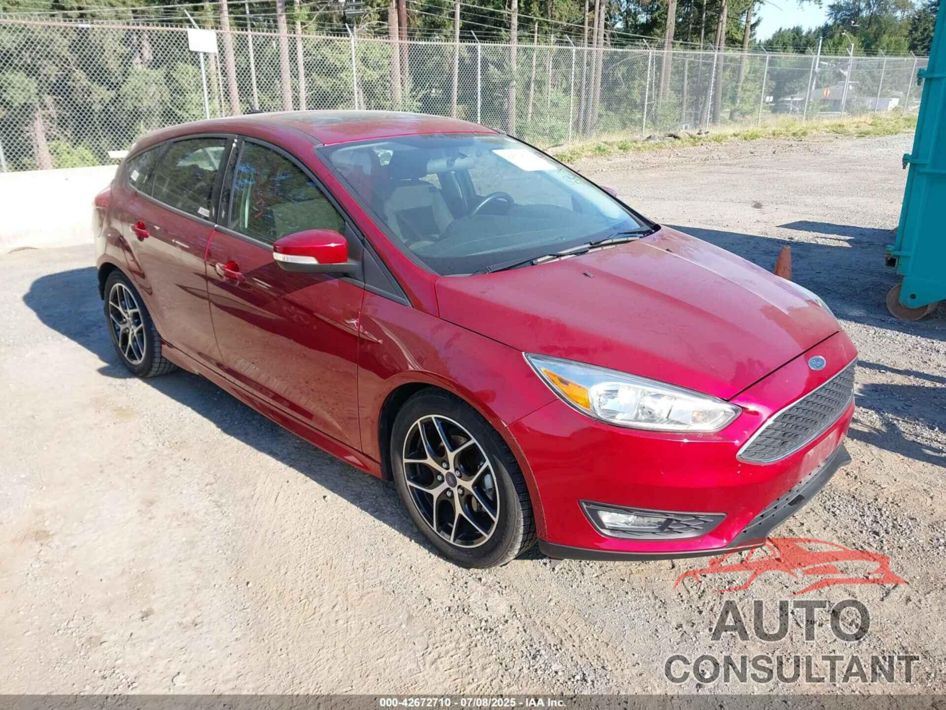 FORD FOCUS 2015 - 1FADP3K23FL275792
