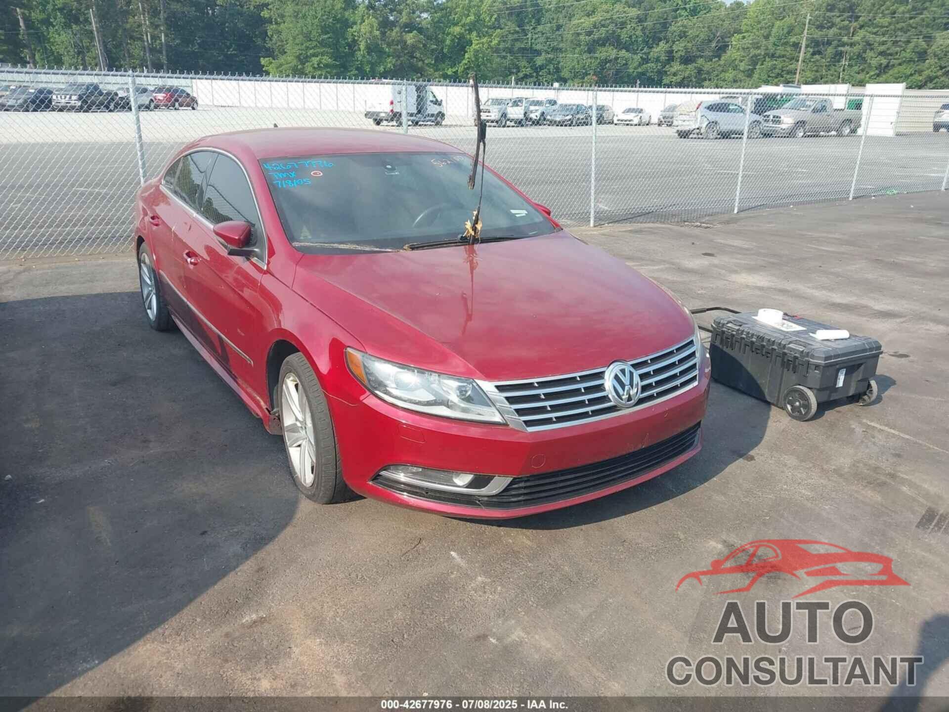 VOLKSWAGEN CC 2013 - WVWBP7AN6DE562100