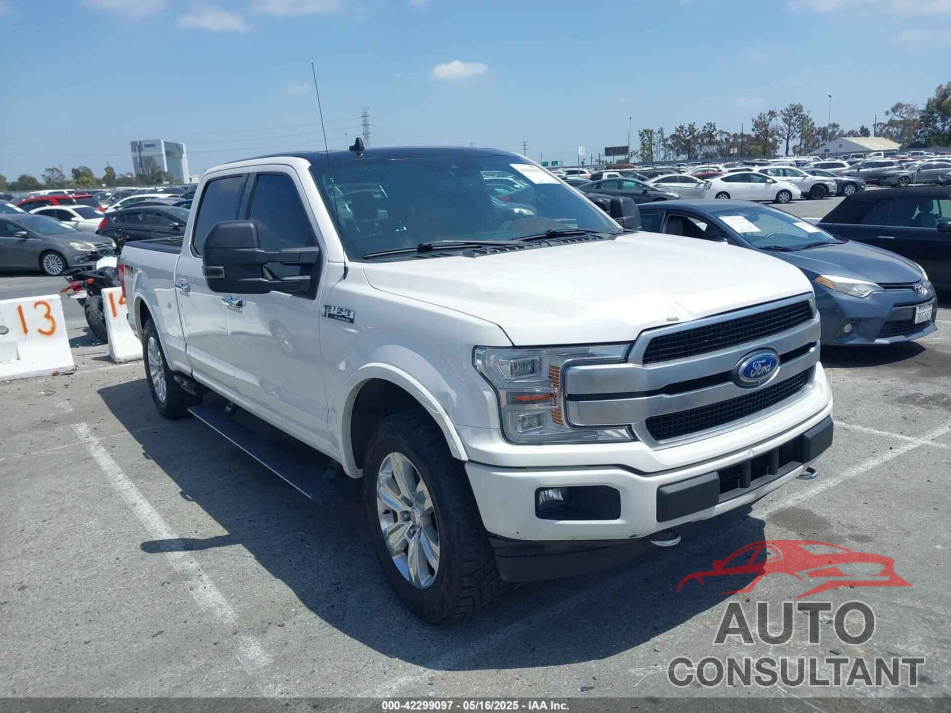 FORD F-150 2018 - 1FTFW1EG9JFA95760