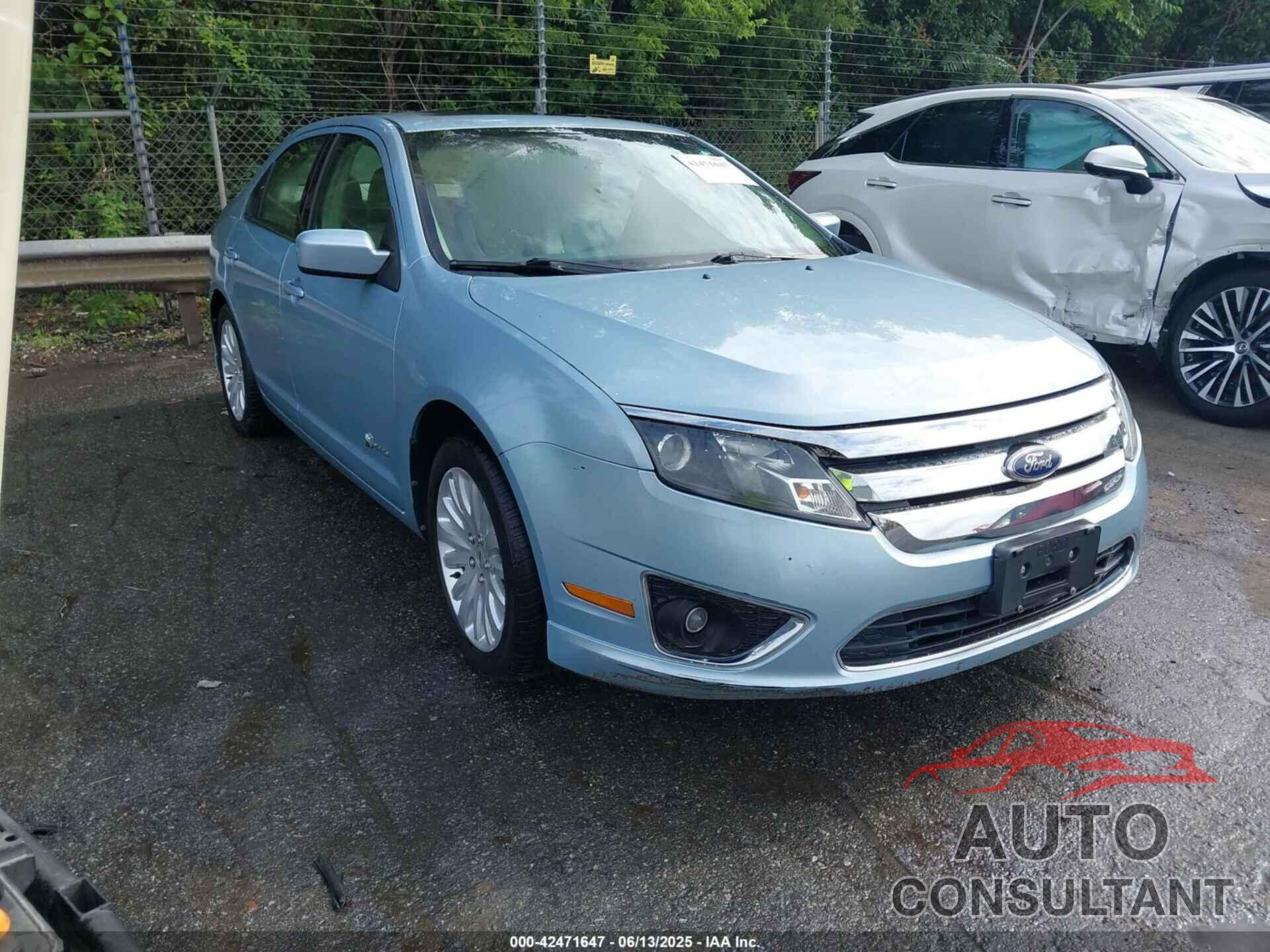 FORD FUSION HYBRID 2010 - 3FADP0L31AR287178