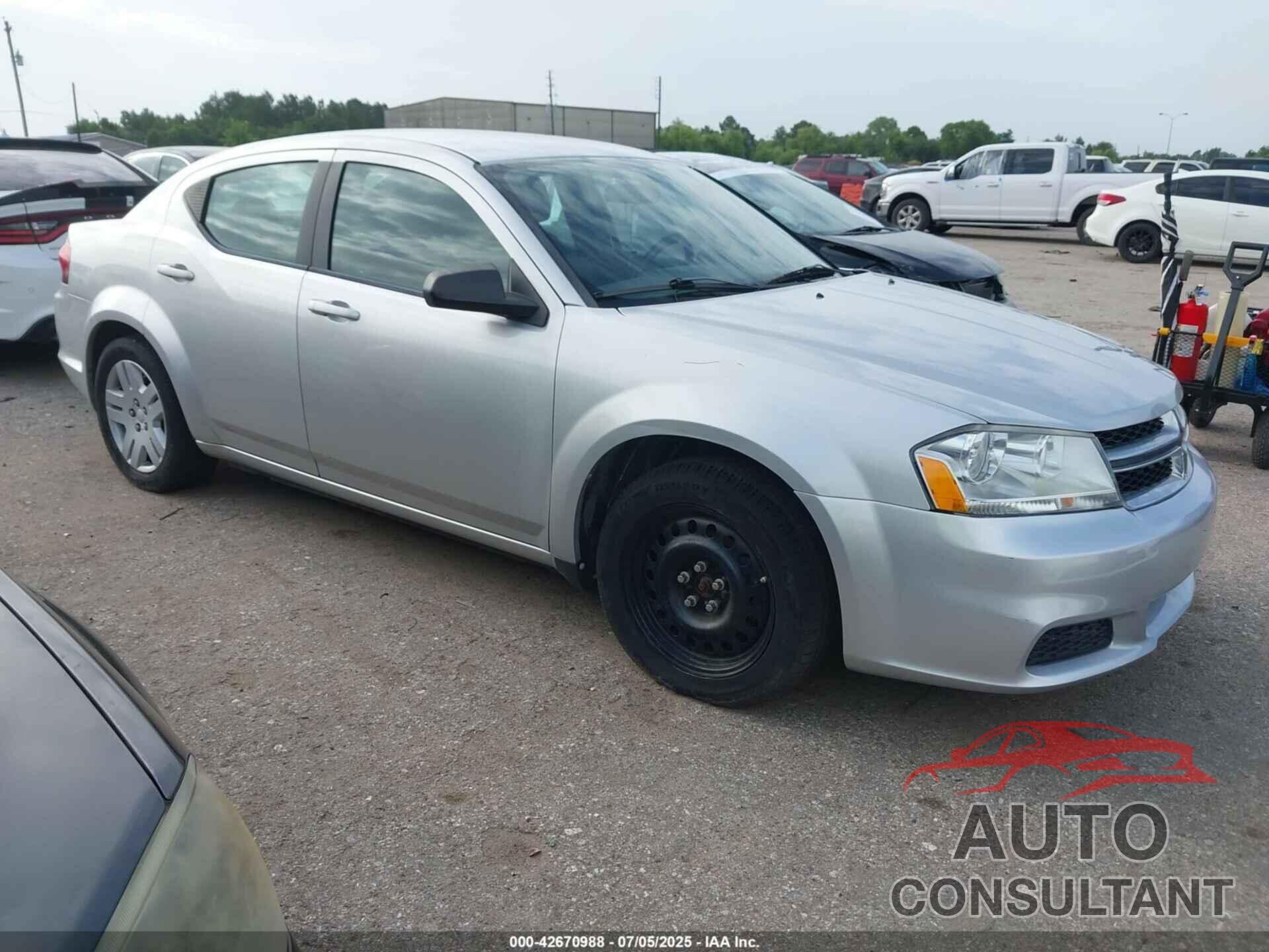 DODGE AVENGER 2011 - 1B3BD4FB4BN541556
