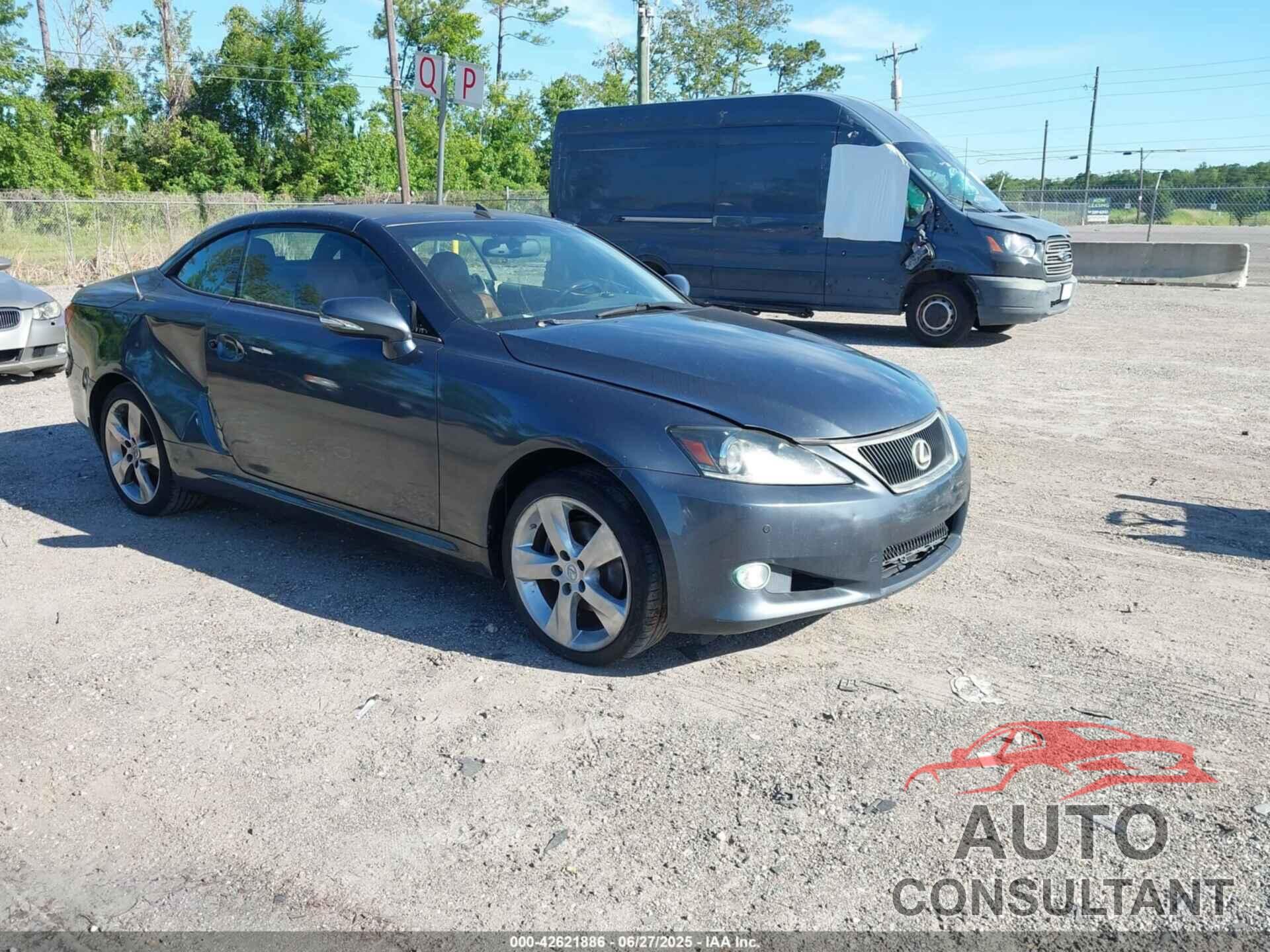 LEXUS IS 250C 2011 - JTHFF2C29B2520771