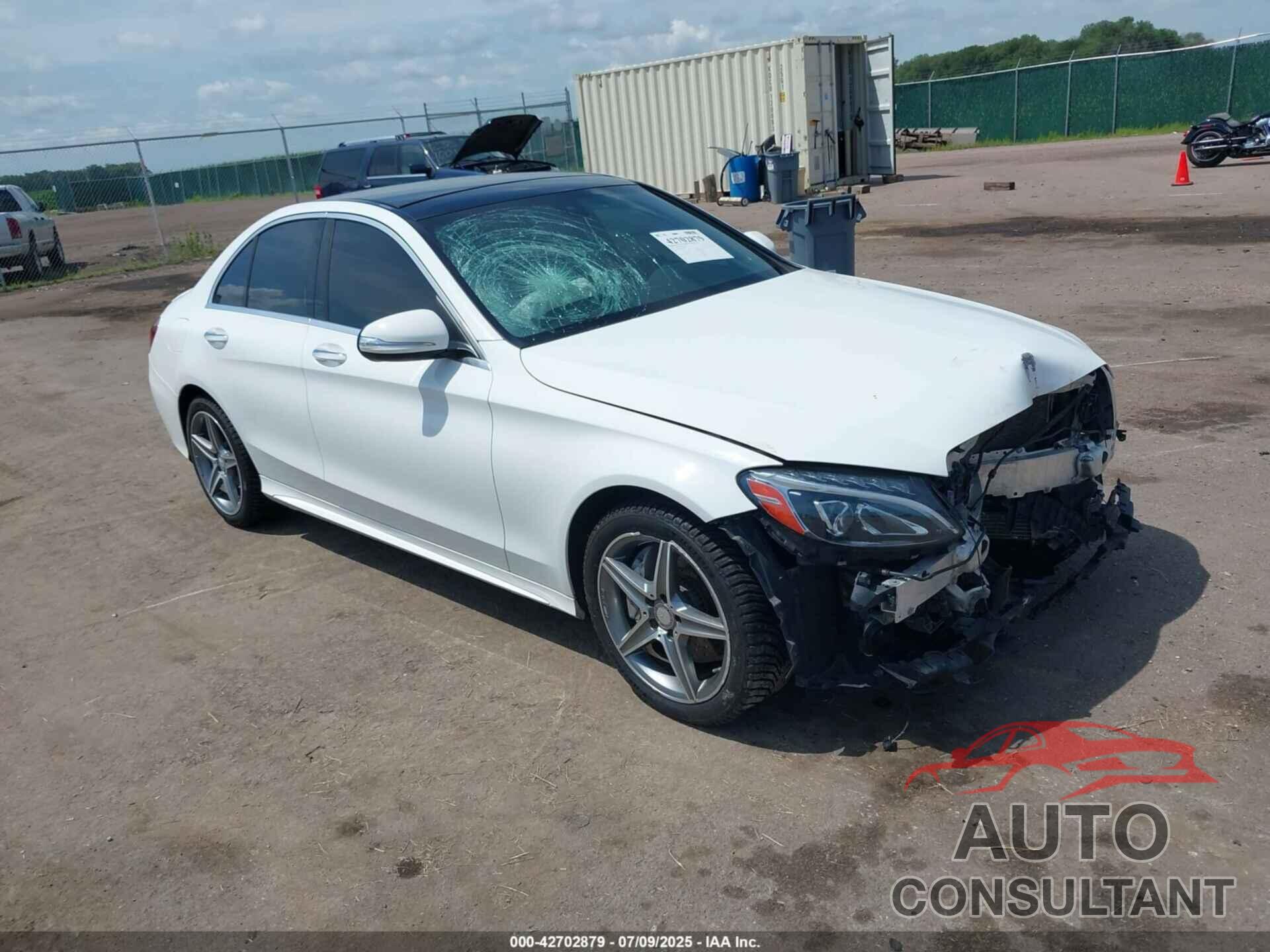 MERCEDES-BENZ C 300 2015 - 55SWF4KB8FU080932