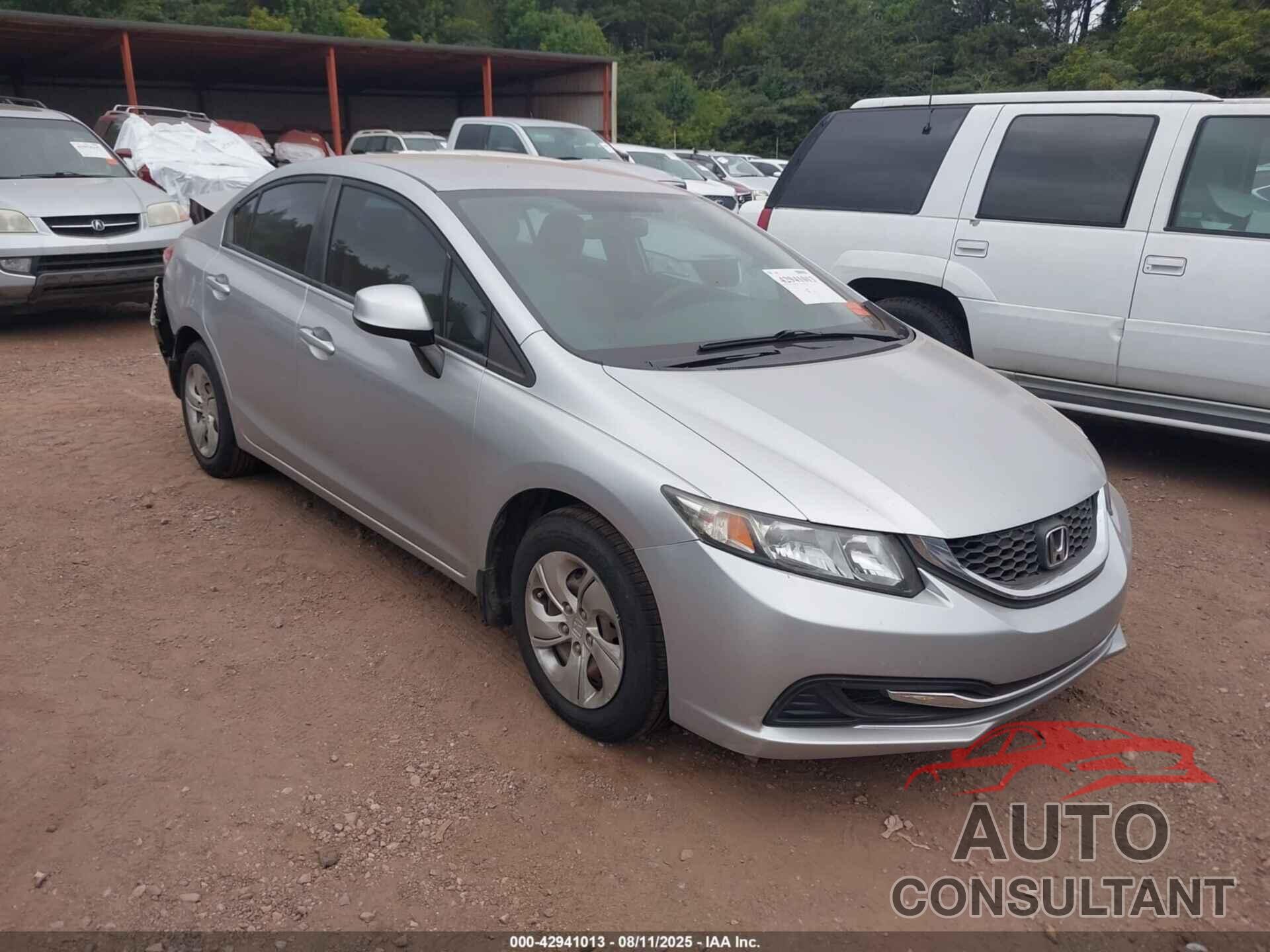 HONDA CIVIC 2013 - 19XFB2F56DE053060