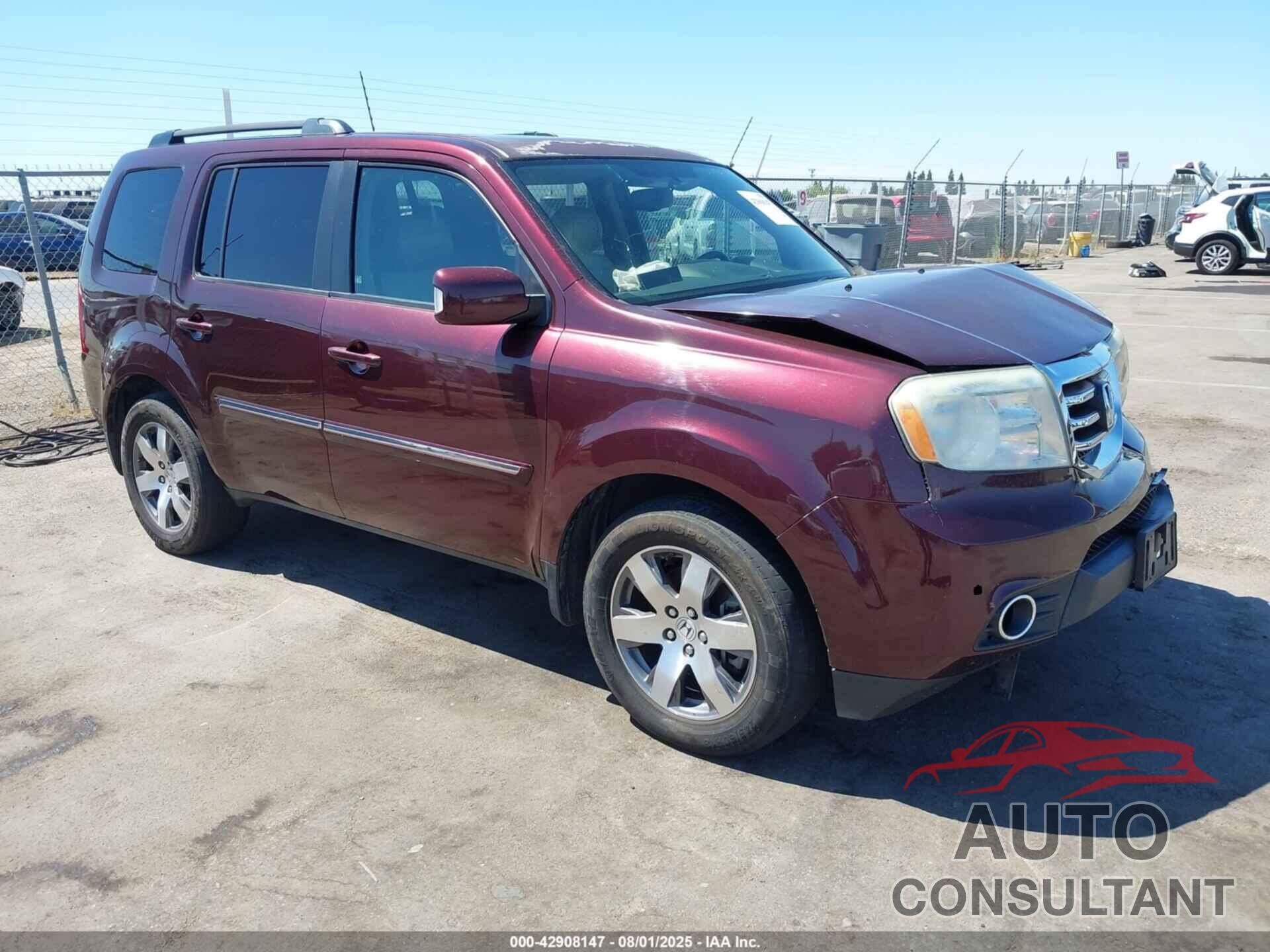 HONDA PILOT 2015 - 5FNYF4H90FB049916