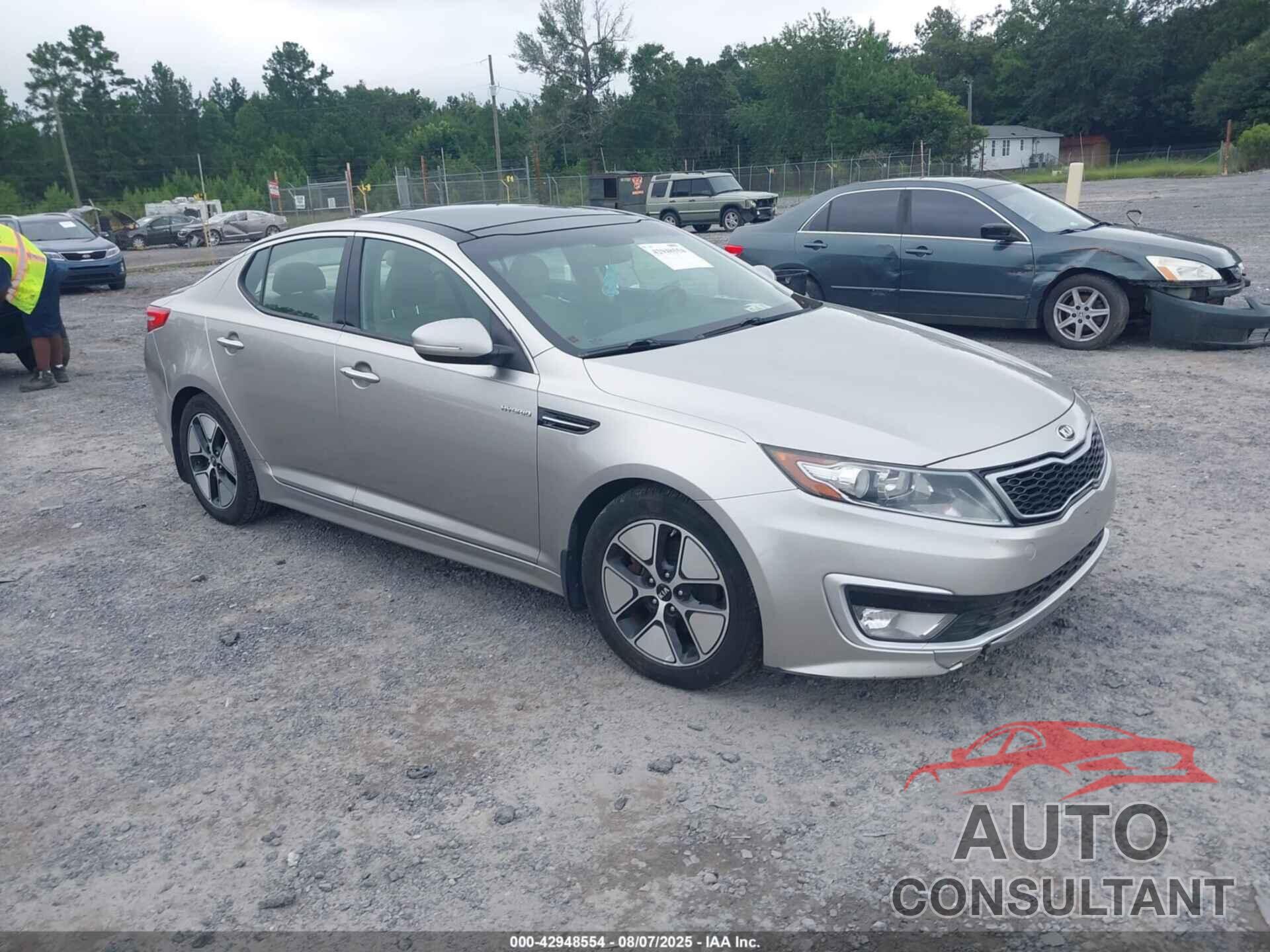 KIA OPTIMA HYBRID 2013 - KNAGM4AD7D5049908