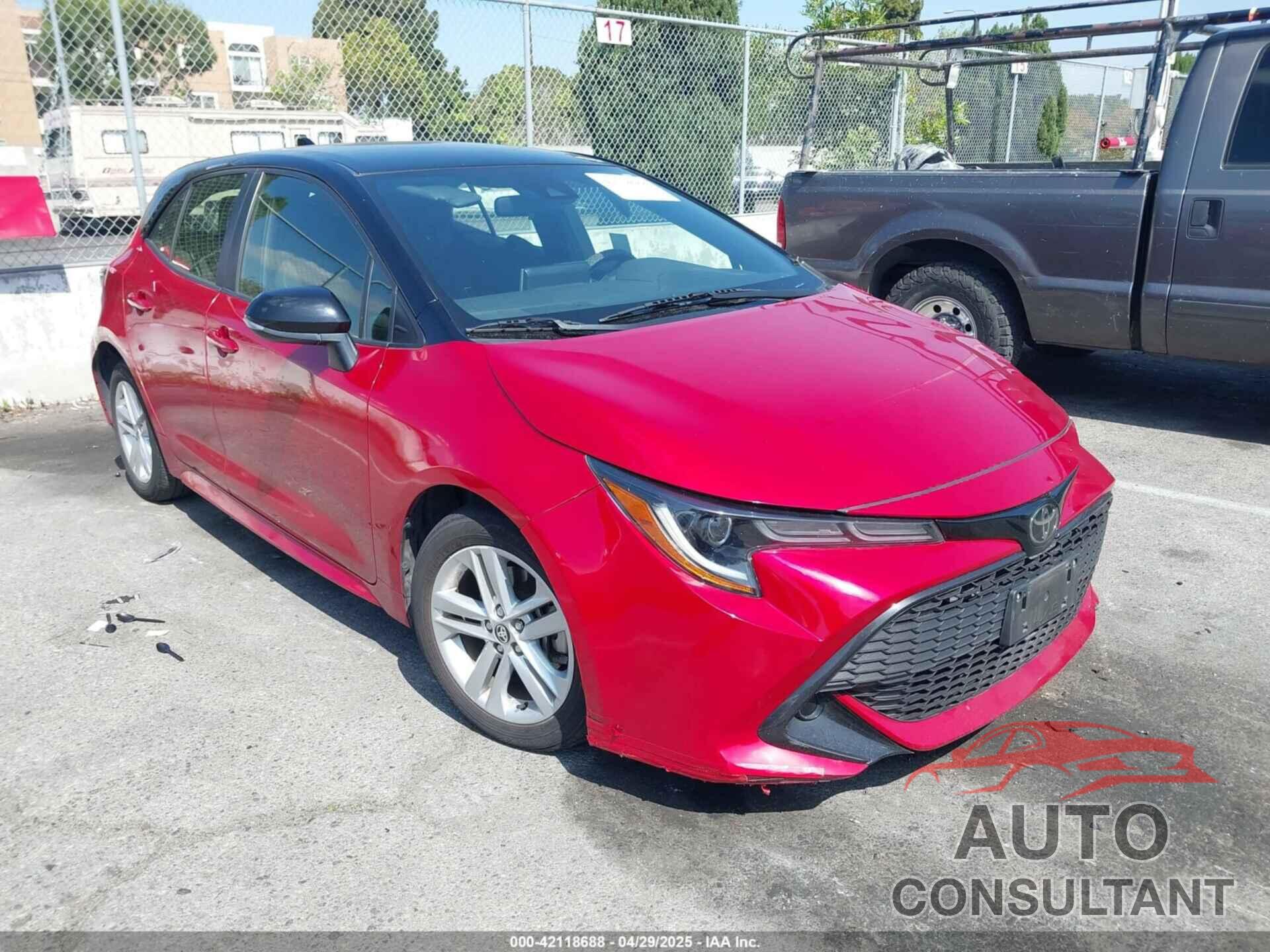 TOYOTA COROLLA 2021 - JTND4MBEXM3127618