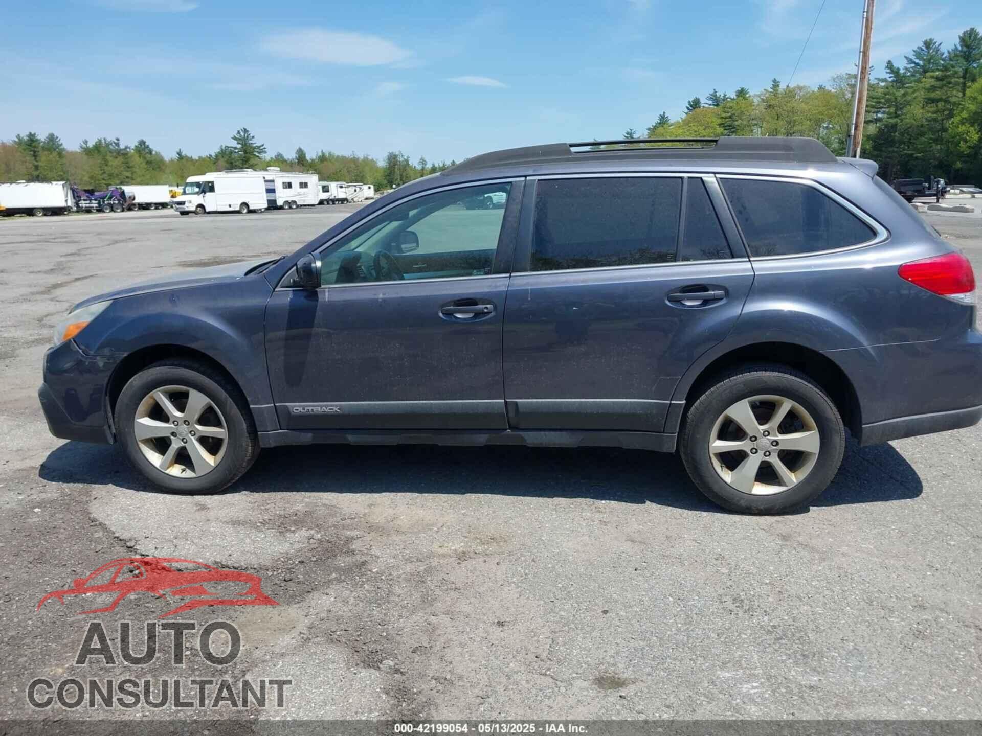 SUBARU OUTBACK 2014 - 4S4BRBDC4E3289870
