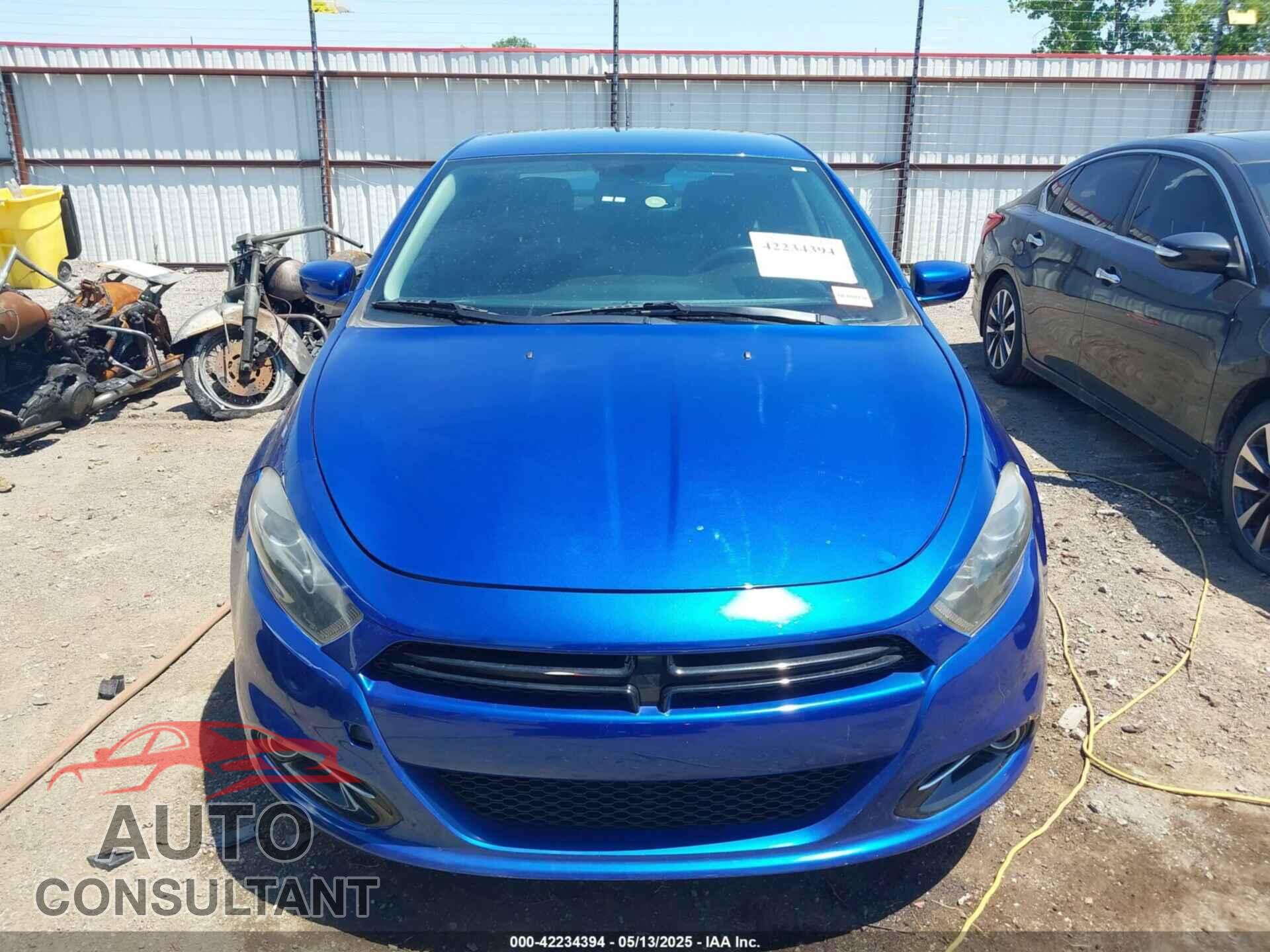 DODGE DART 2013 - 1C3CDFBA3DD307014