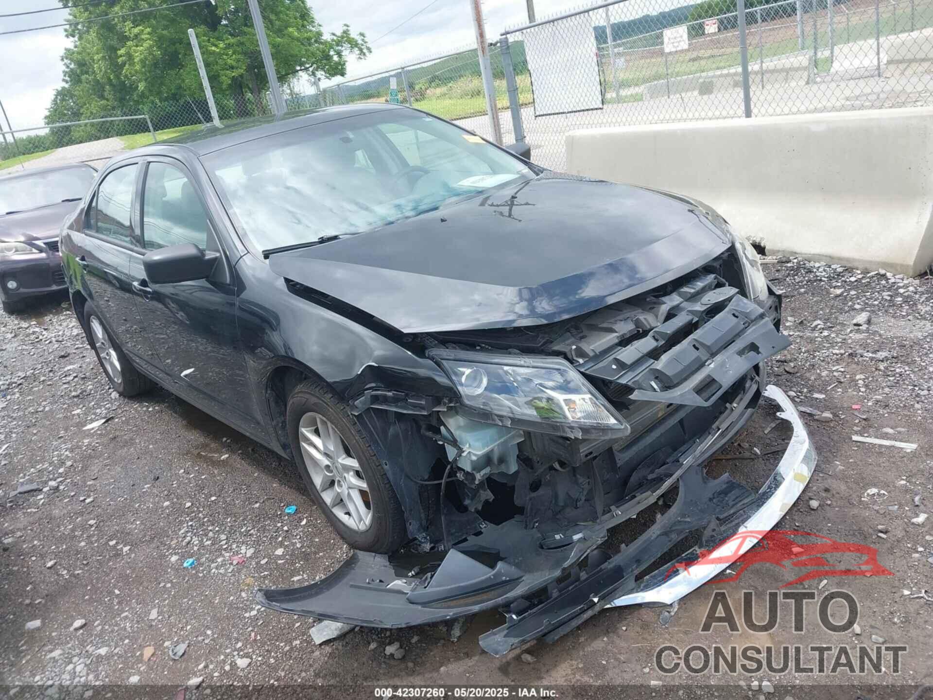 FORD FUSION 2012 - 3FAHP0GA8CR432181