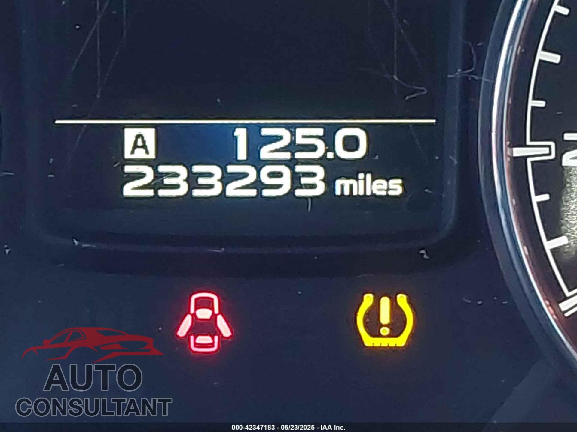 SUBARU OUTBACK 2013 - 4S4BRBLC0D3201929