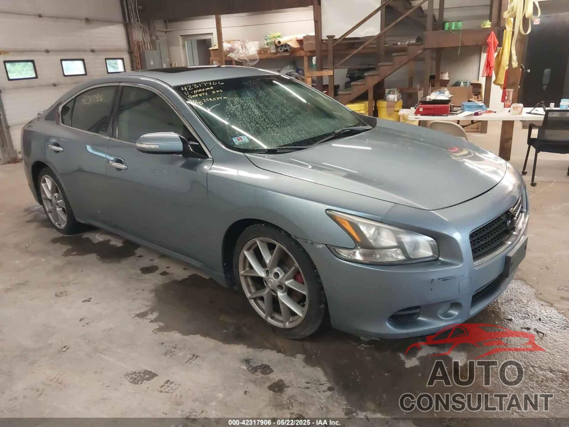NISSAN MAXIMA 2011 - 1N4AA5AP8BC849956