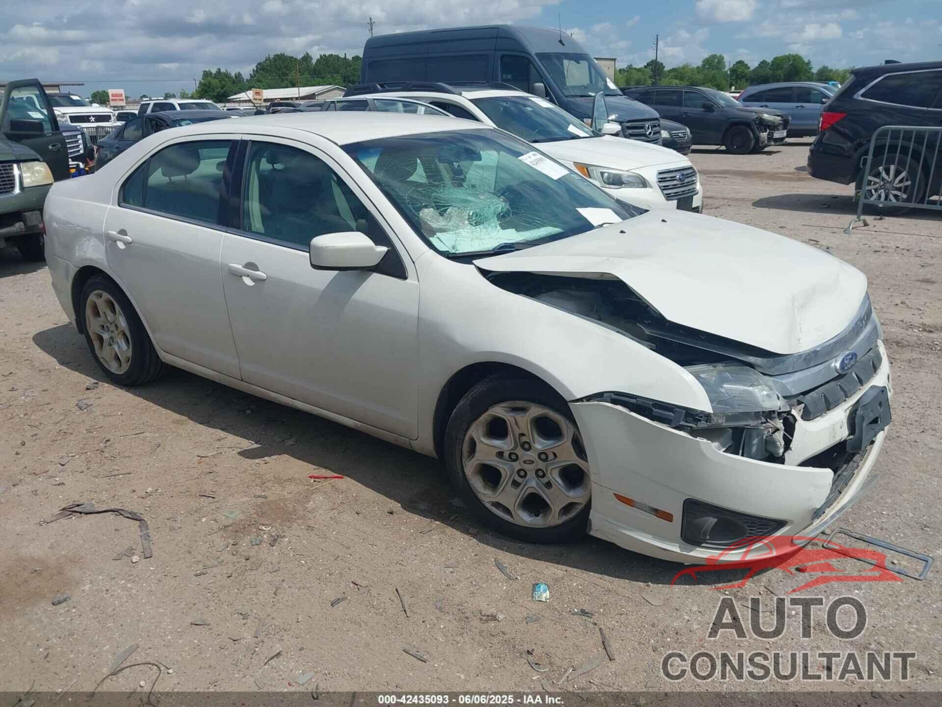 FORD FUSION 2011 - 3FAHP0HA9BR309549