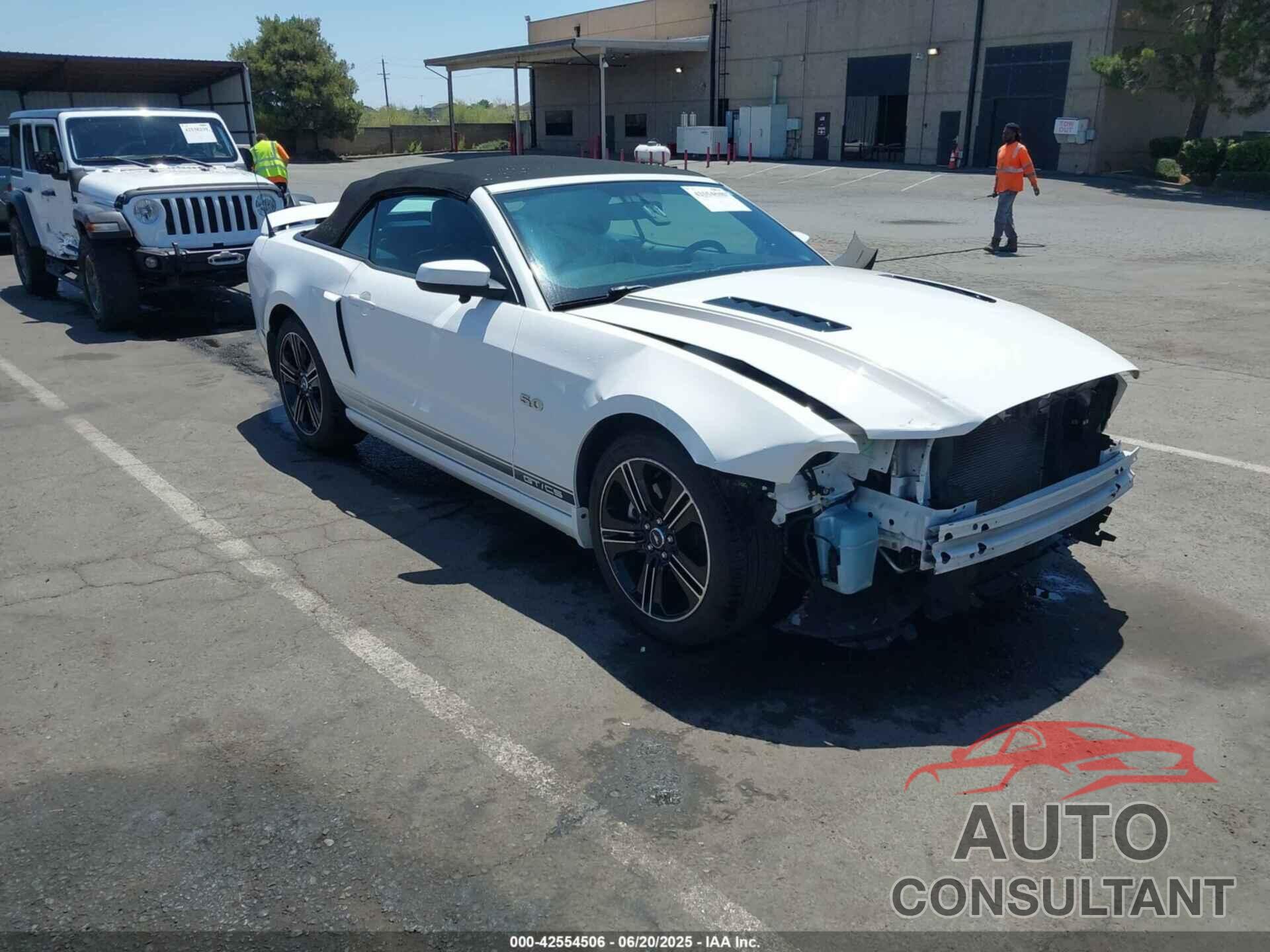 FORD MUSTANG 2013 - 1ZVBP8FF9D5216661