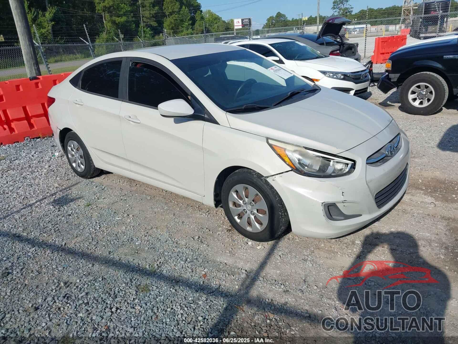 HYUNDAI ACCENT 2016 - KMHCT4AE4GU115057