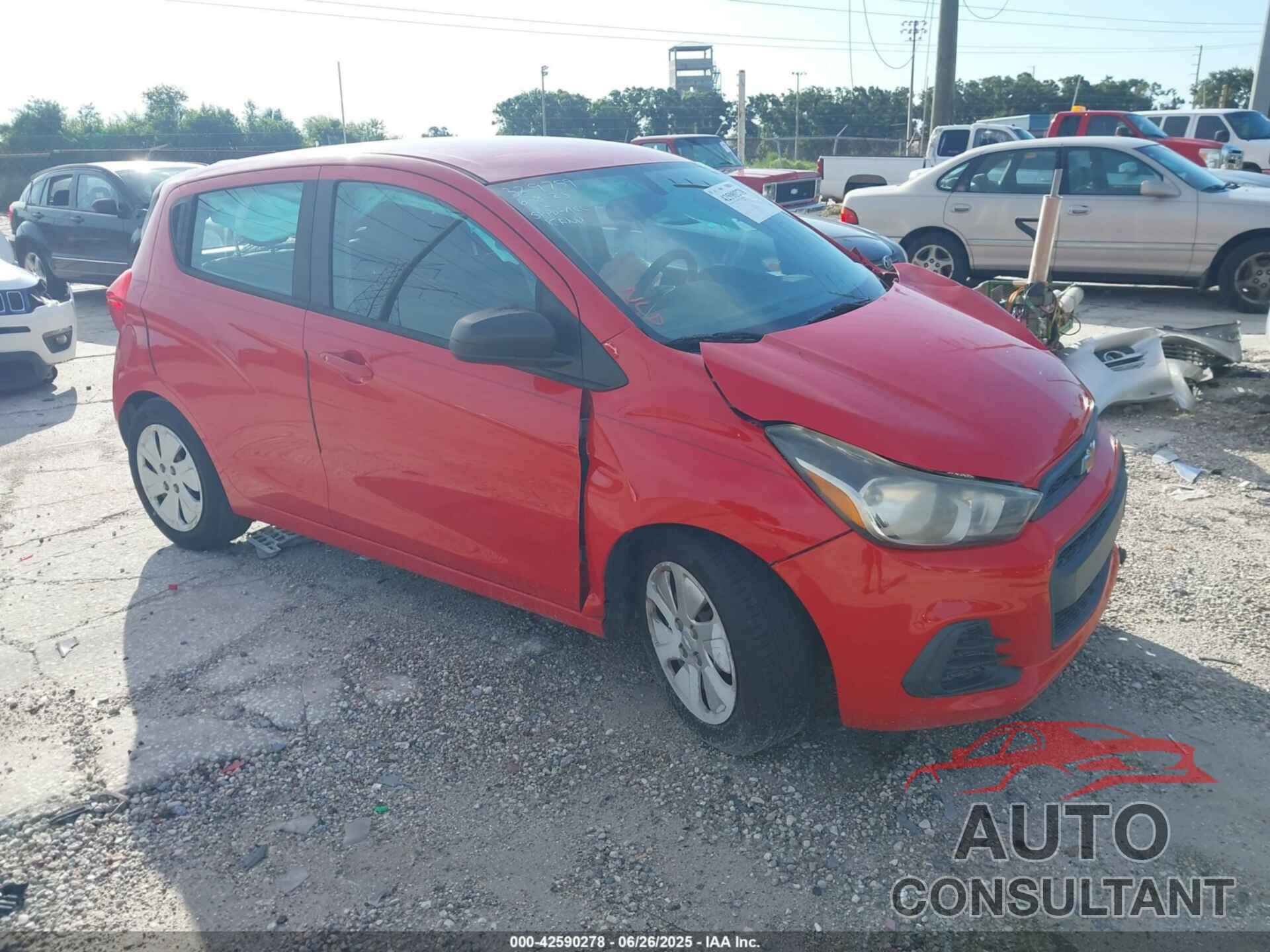 CHEVROLET SPARK 2017 - KL8CB6SA2HC791005